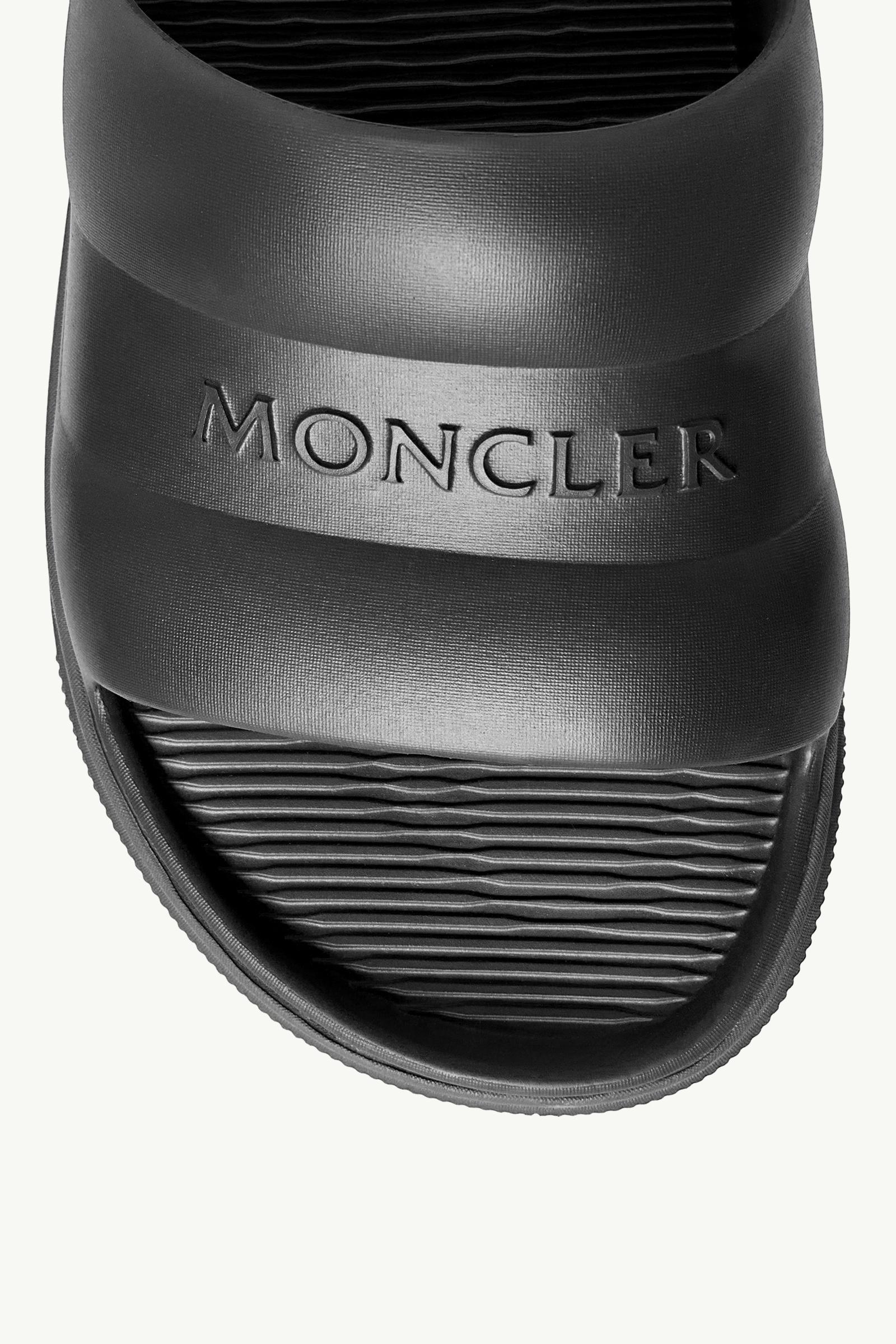 Black Moncler Altive Slides - Sandals & Sliders for Women | Moncler US