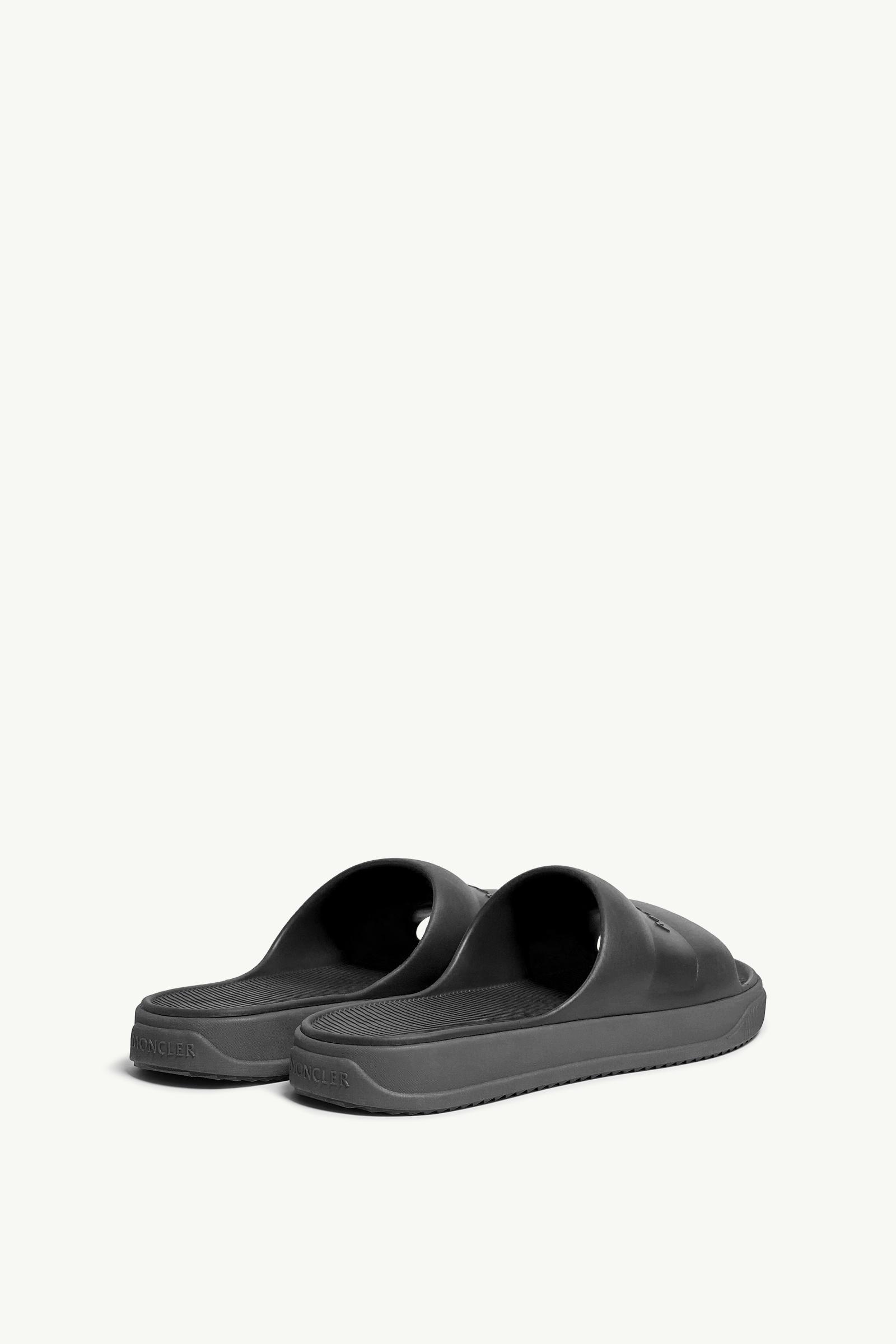 Black Moncler Altive Slides - Sandals & Sliders for Women | Moncler US