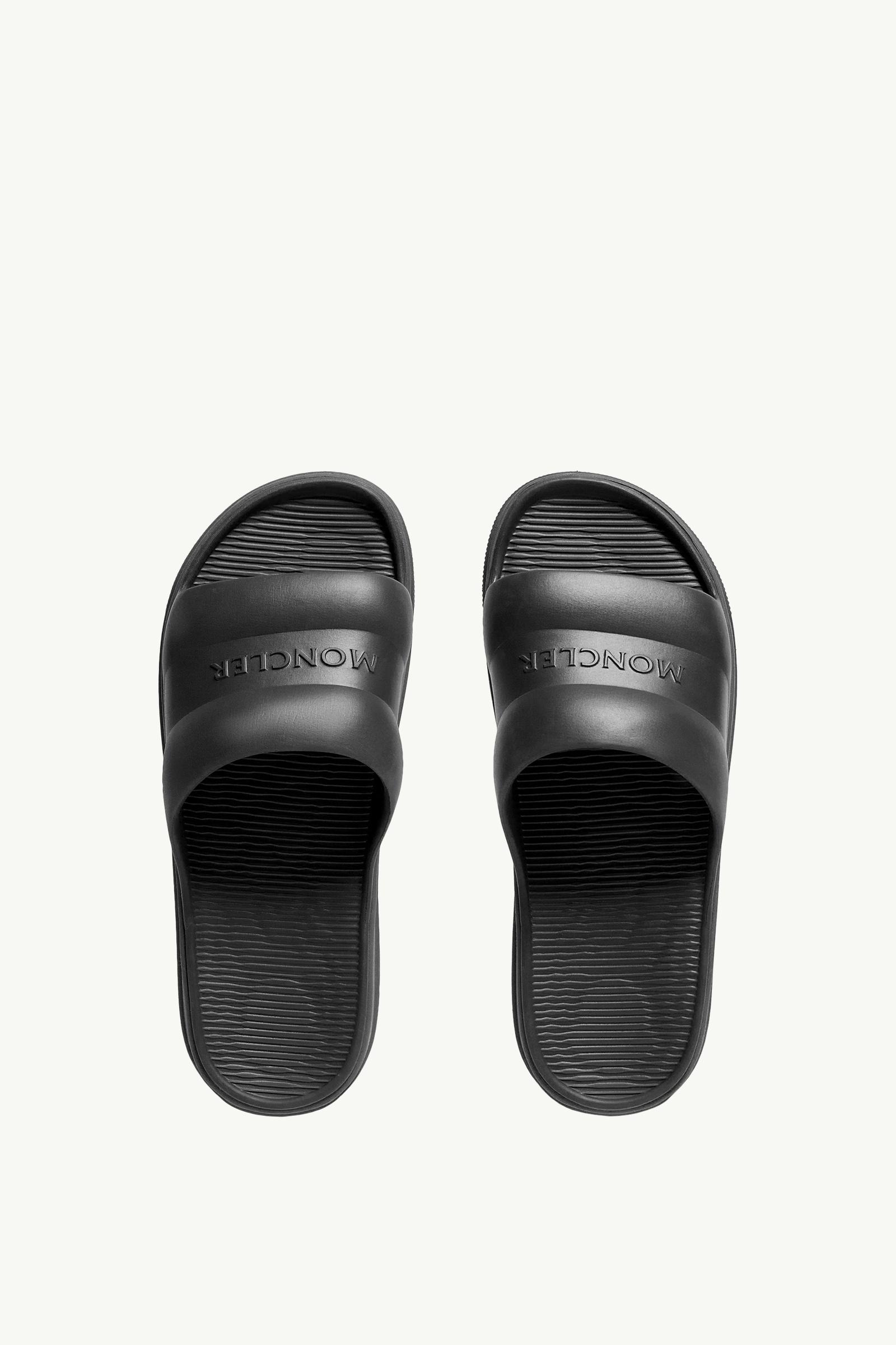 Black Moncler Altive Slides - Sandals & Sliders for Women | Moncler US