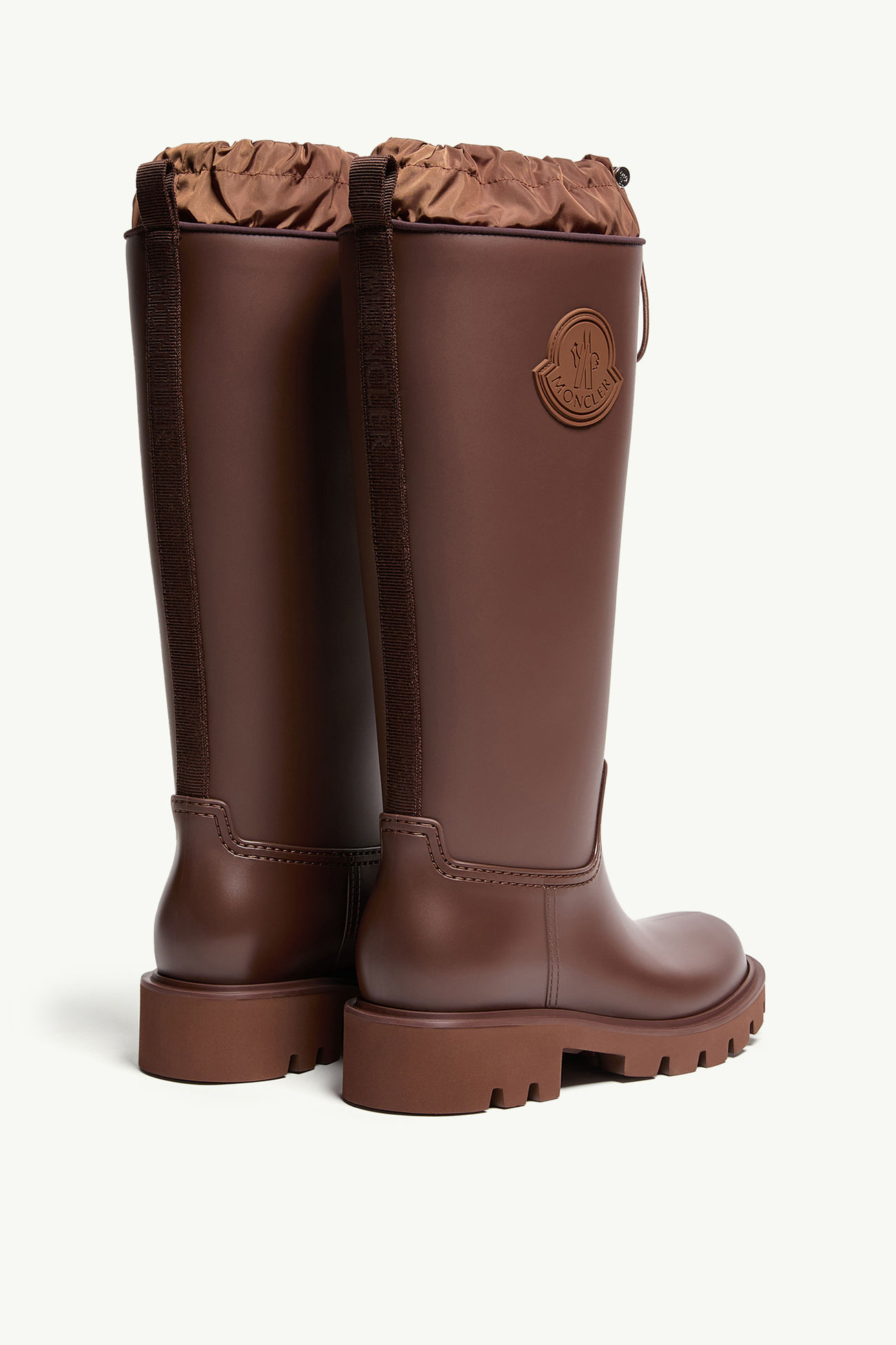 Kickstream高筒雨靴 女士 啡色 Moncler 4