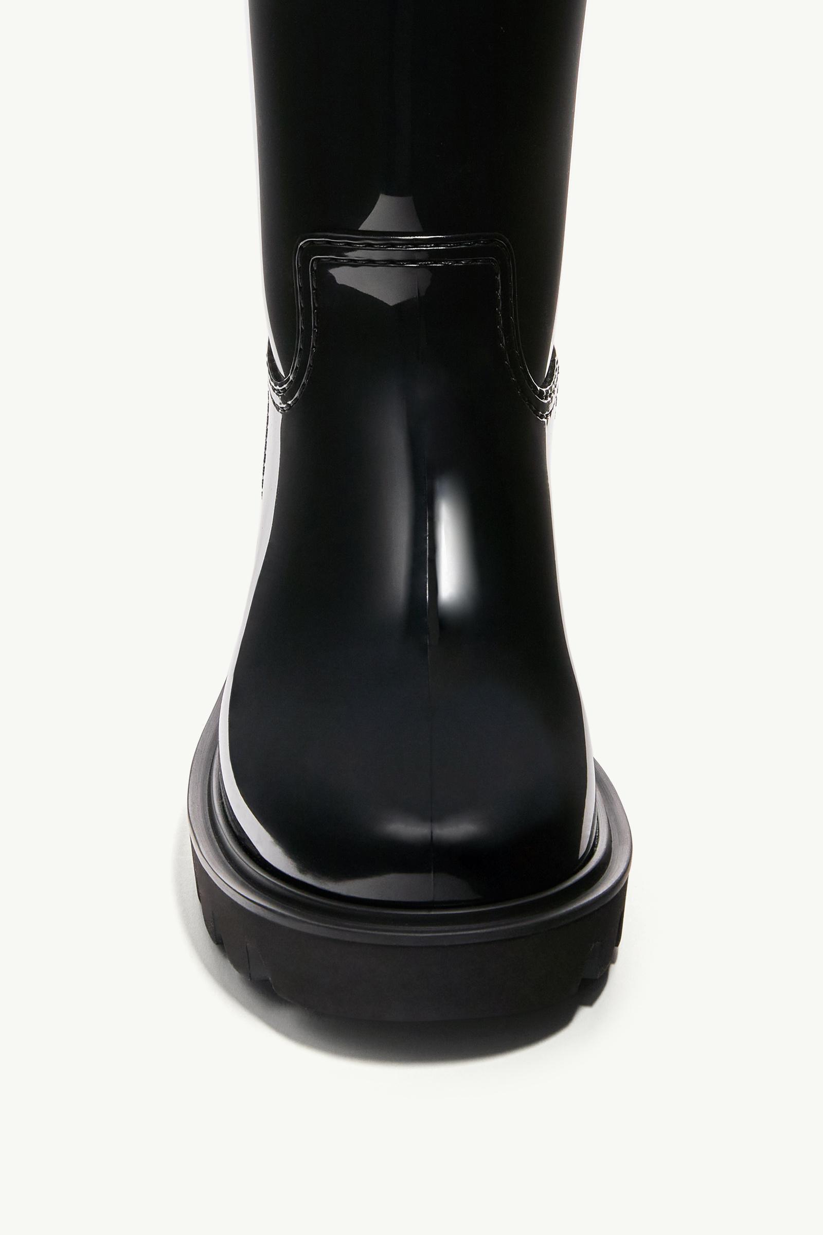 Black Kickstream High Rain Boots - Boots for Women | Moncler US