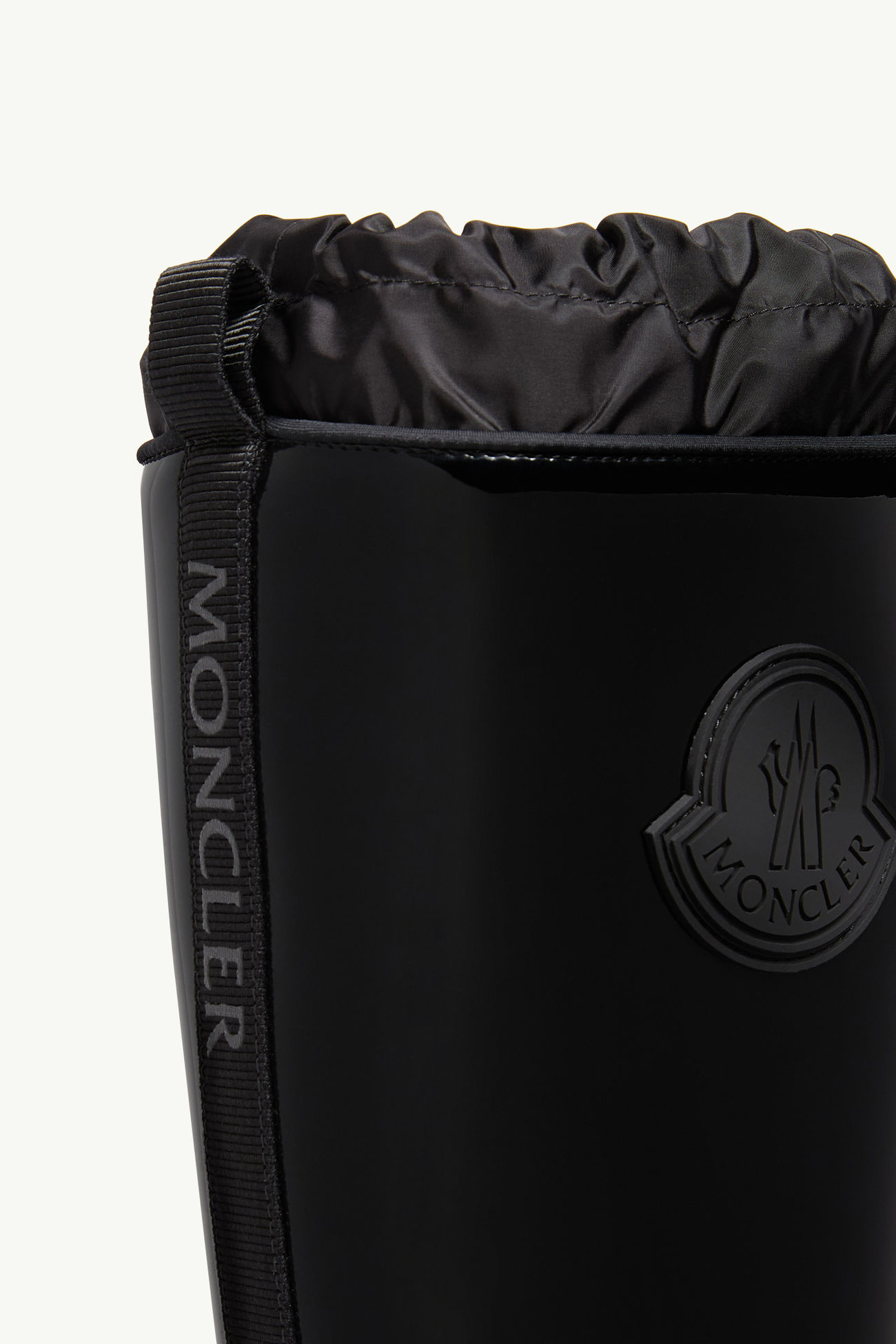 Kickstream hohe Regenstiefel Damen Schwarz Moncler 6