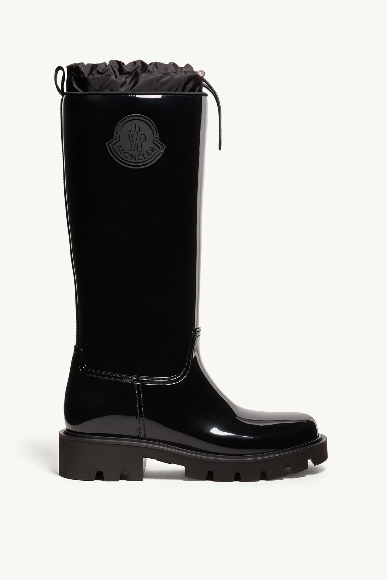 Kickstream High Rain Boots Women Black Moncler 0