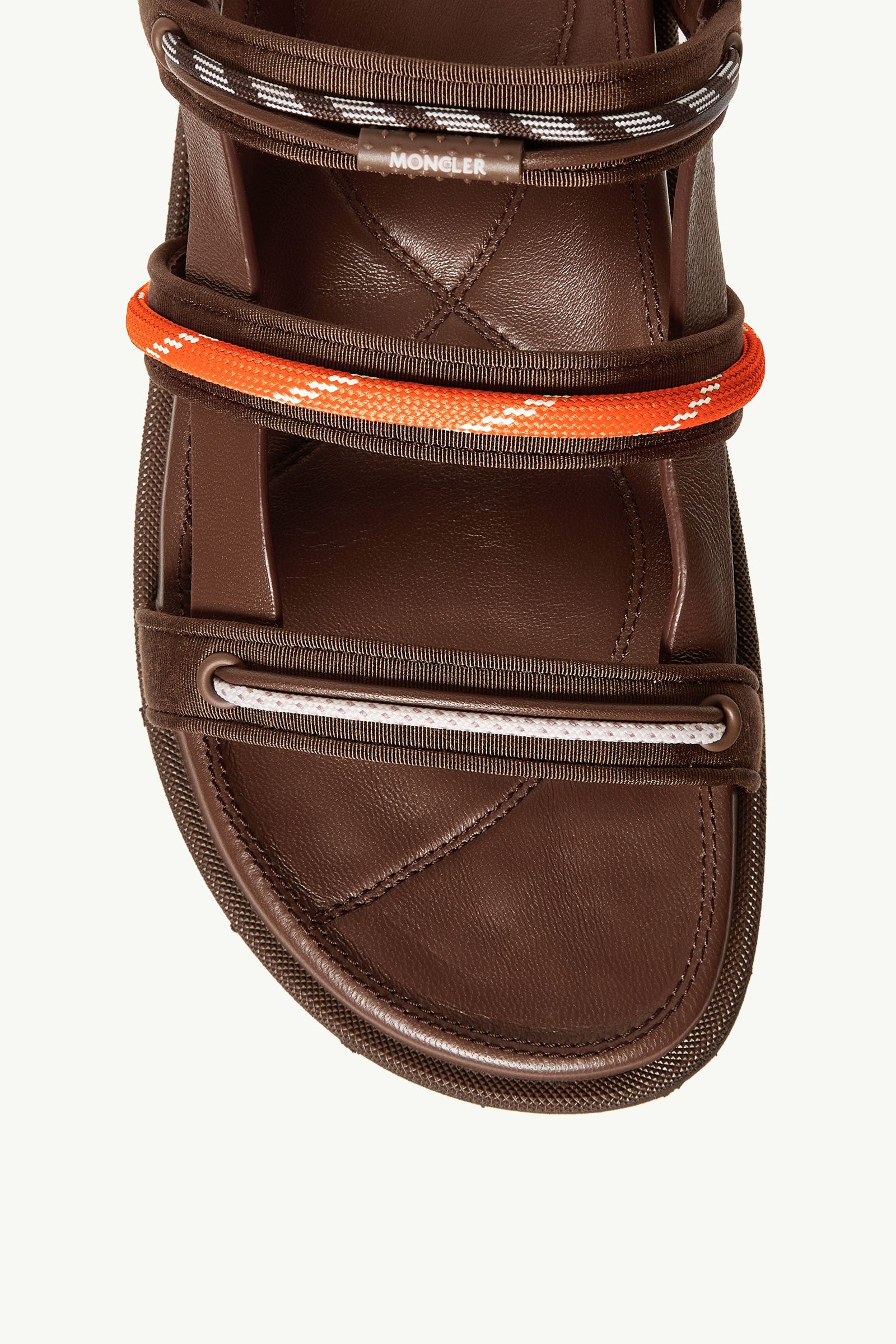 Brown Vera Isla Leather Sandals - Sandals & Sliders for Women