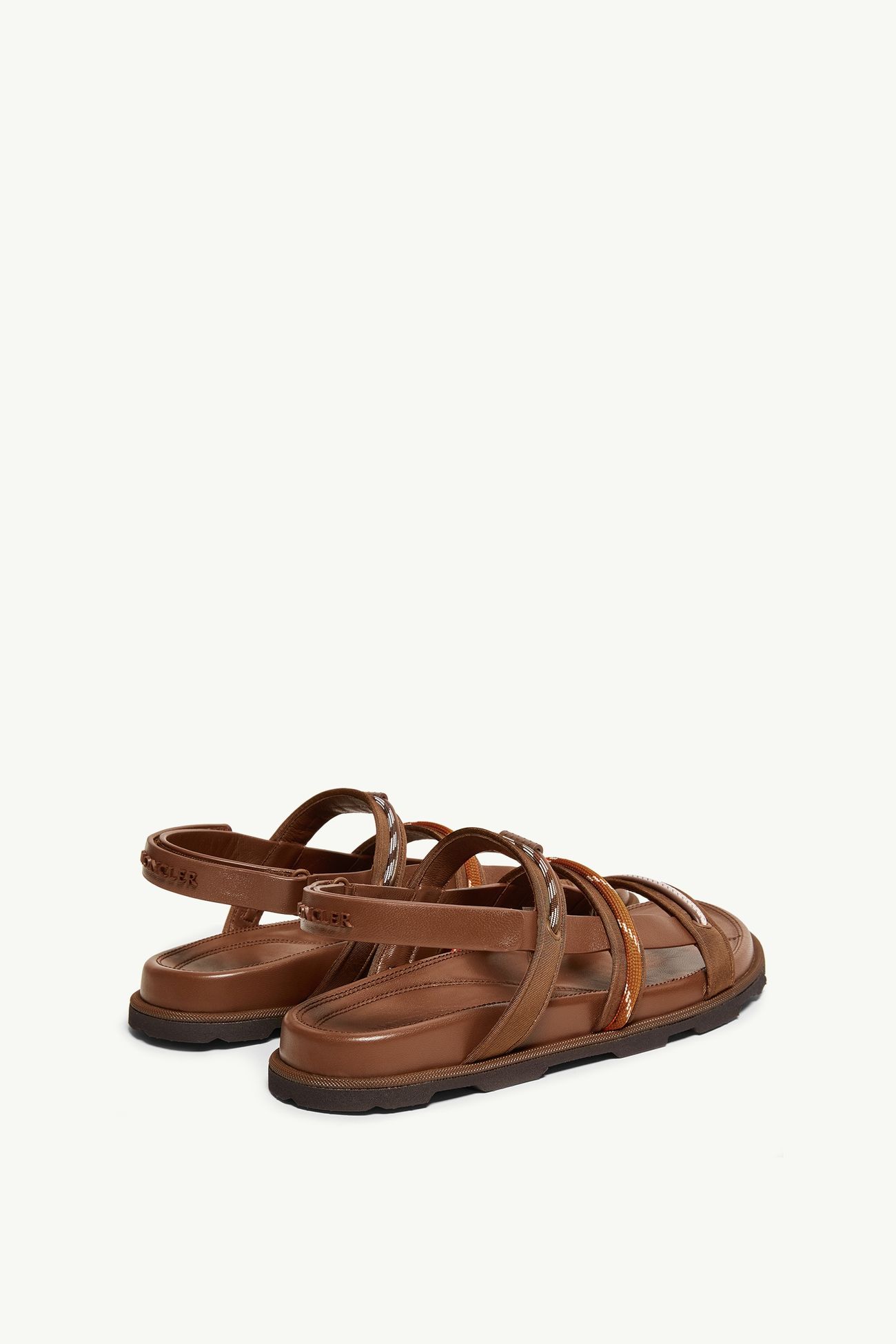 Vera Isla Ledersandalen Damen Braun Moncler 3