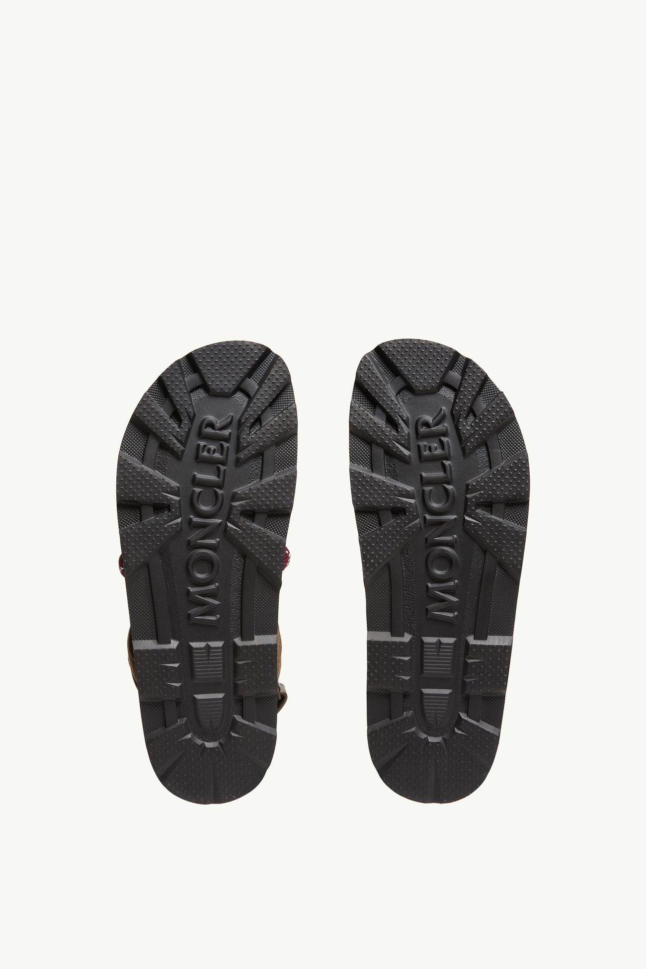 Sandalias de piel Vera Isla Mujer Caqui Moncler 5