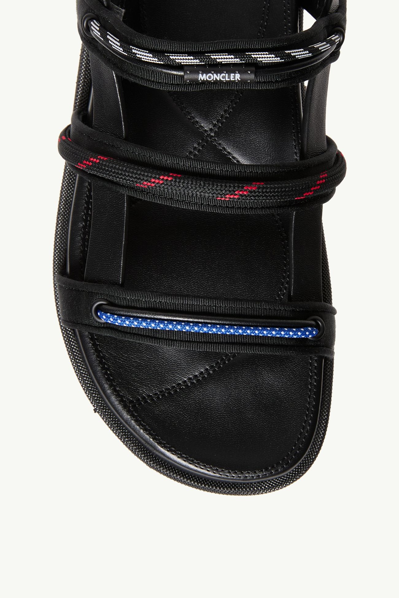 Sandalias de piel Vera Isla Mujer Negro Moncler 1
