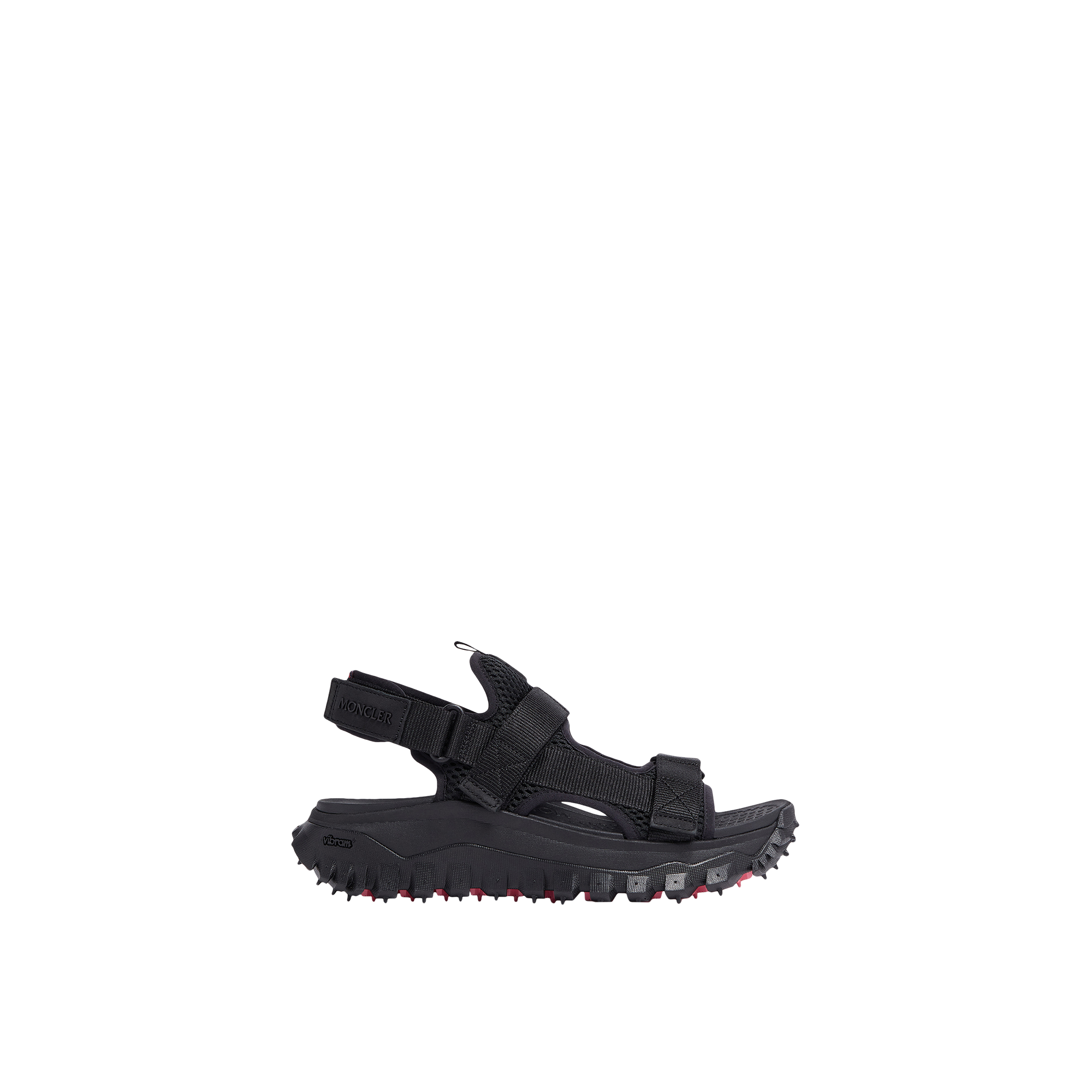 Moncler   Trailgrip Vela Sandals for Women in Black, Size: 37