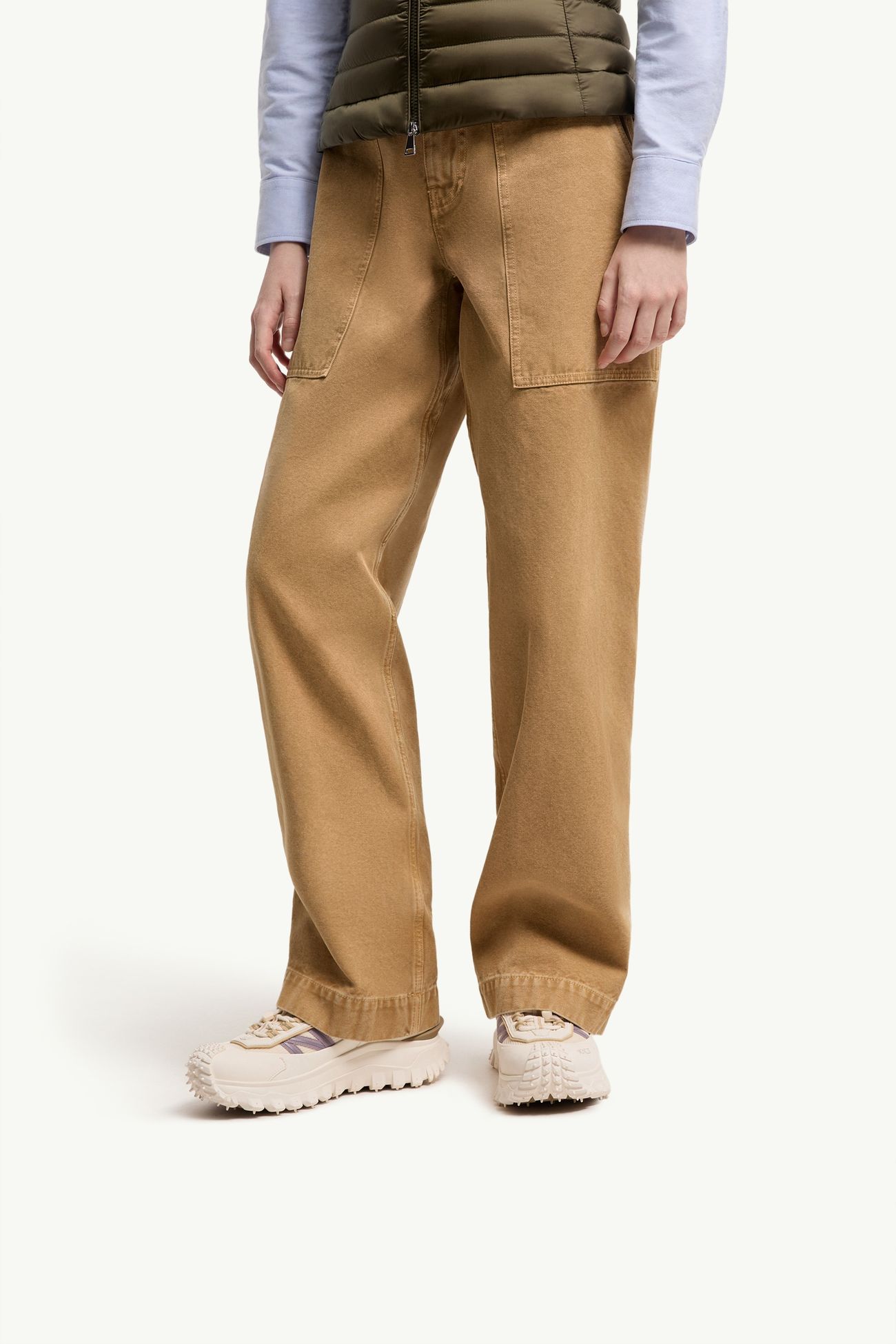 Trailgrip Trainers Women White Ivory Moncler 1