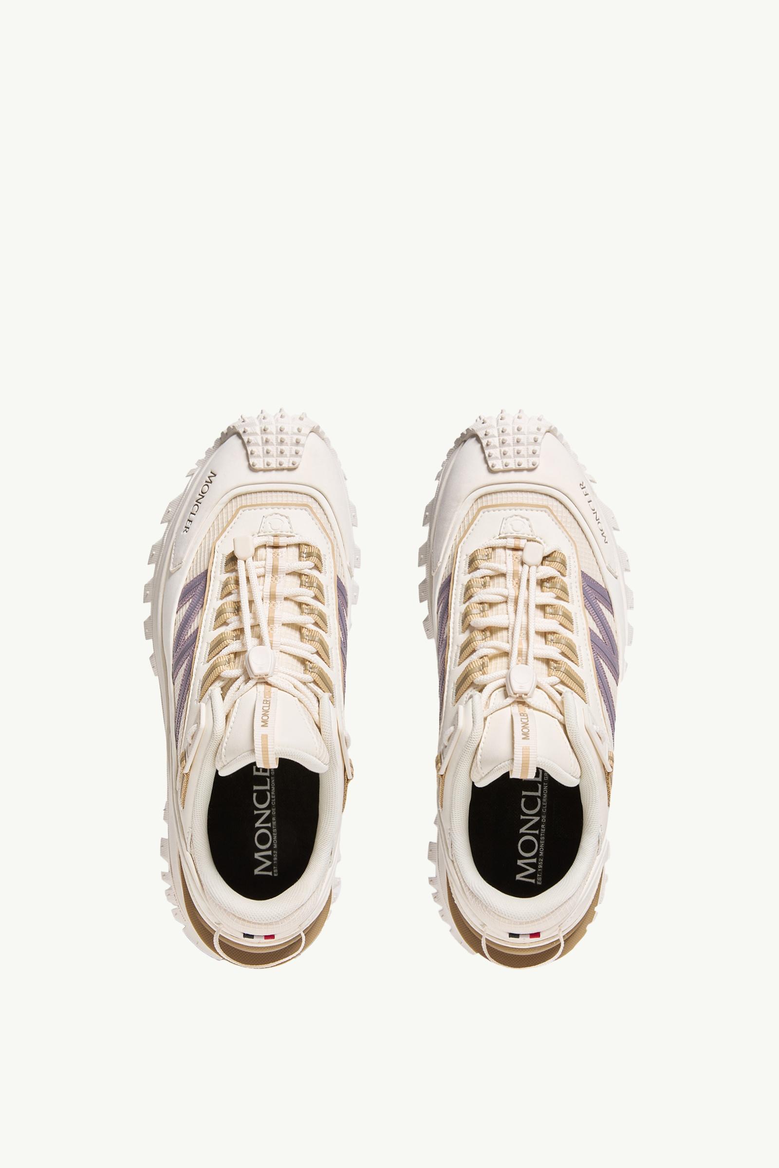 White Ivory Trailgrip Trainers - Sneakers for Women | Moncler LT