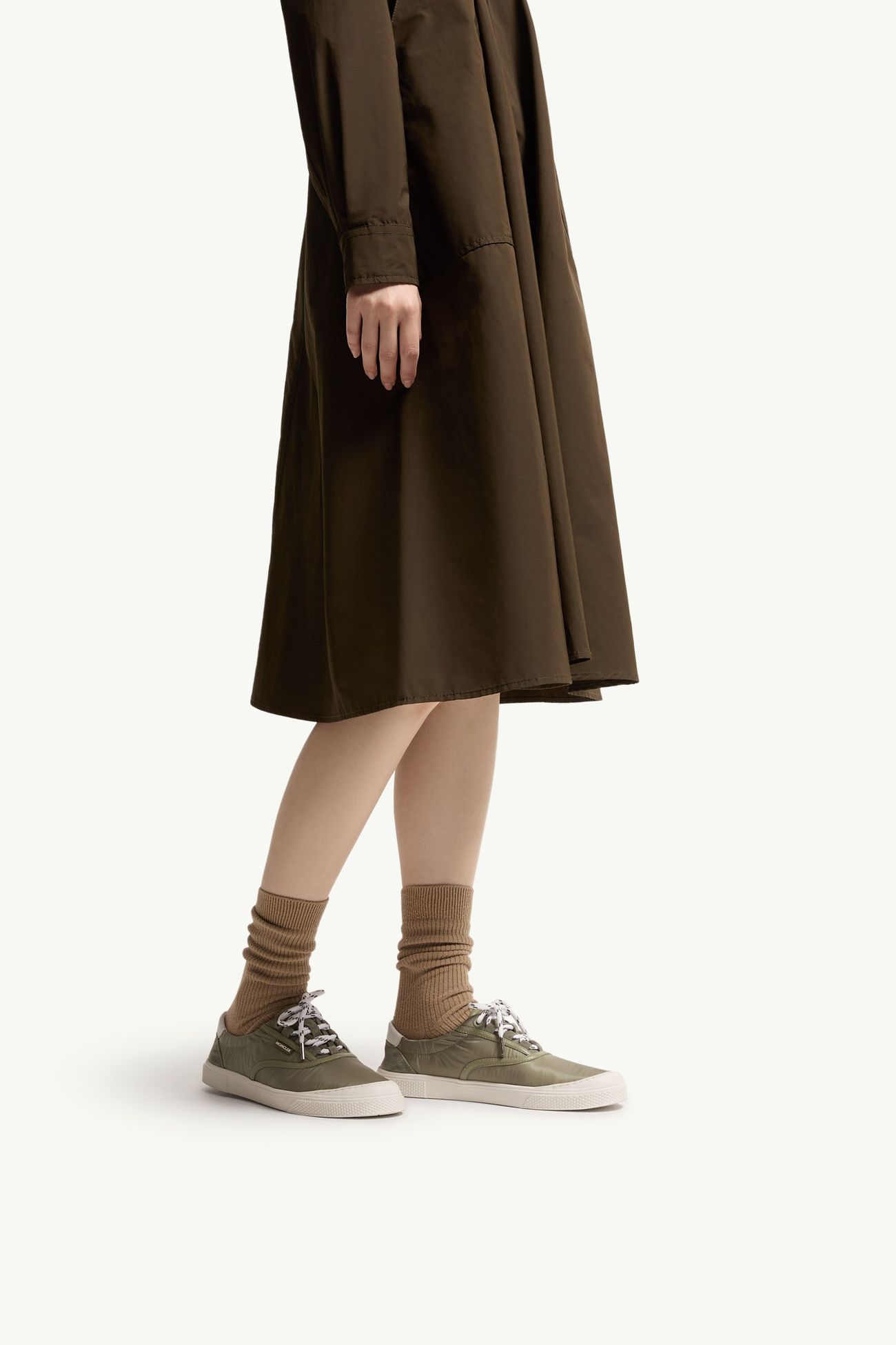 Zapatillas acolchadas Vera Leisure Mujer Verde Salvia Moncler 1