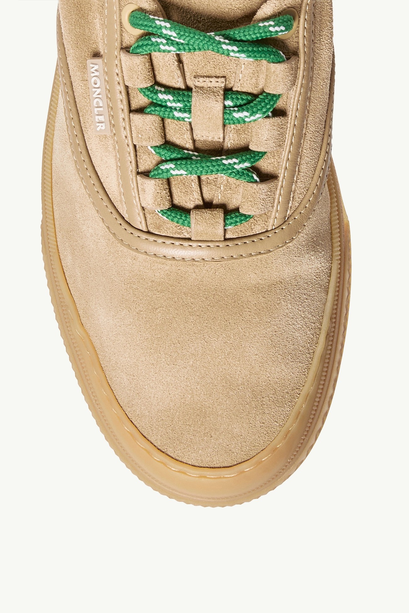 Sneaker Vera Leisure in pelle scamosciata Donna Beige Moncler 2