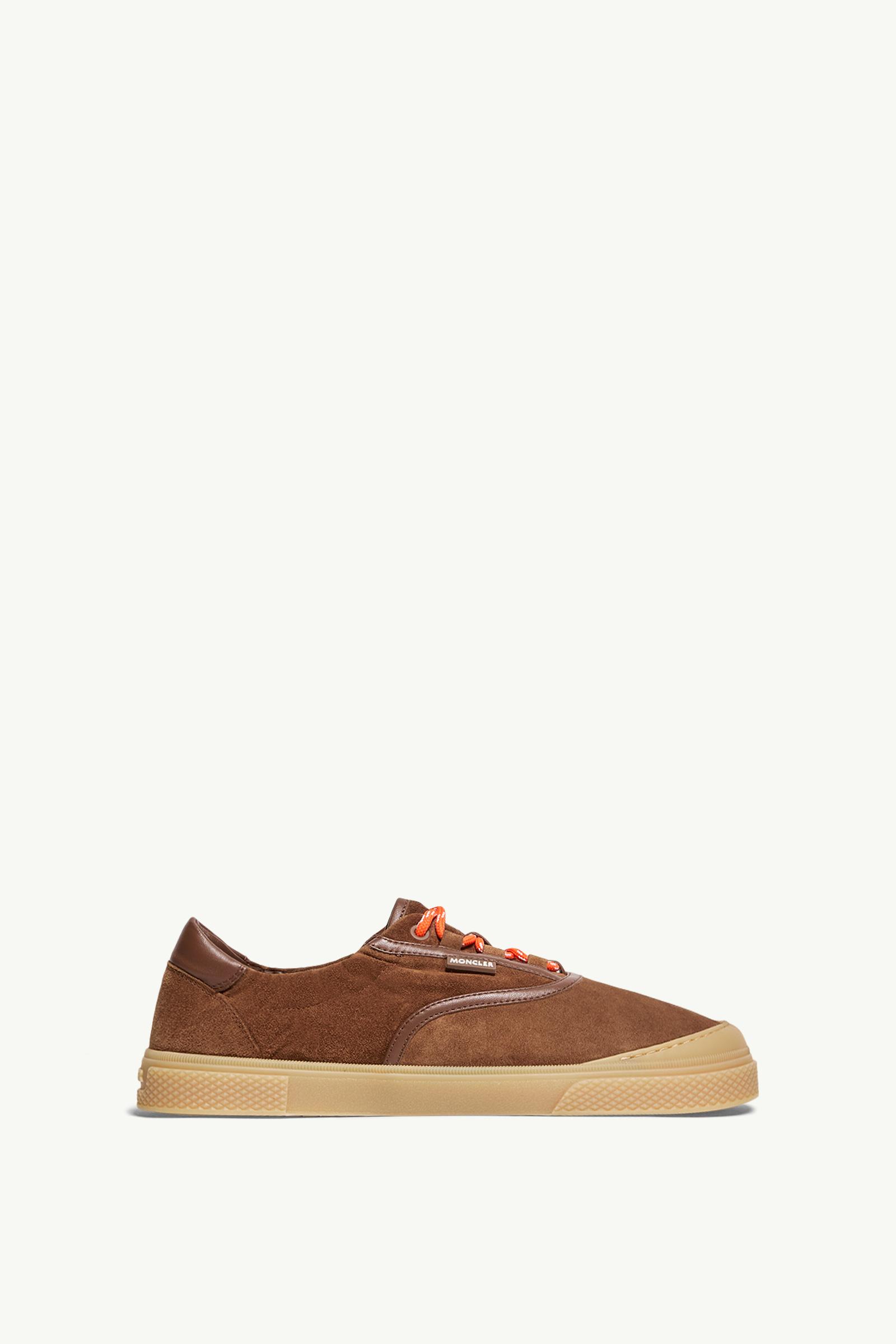 MONCLER ブラウン　スニーカー　スエード　綺麗です♪ Brown Vera Leisure Suede Sneakers - Sneakers for Women | Moncler US