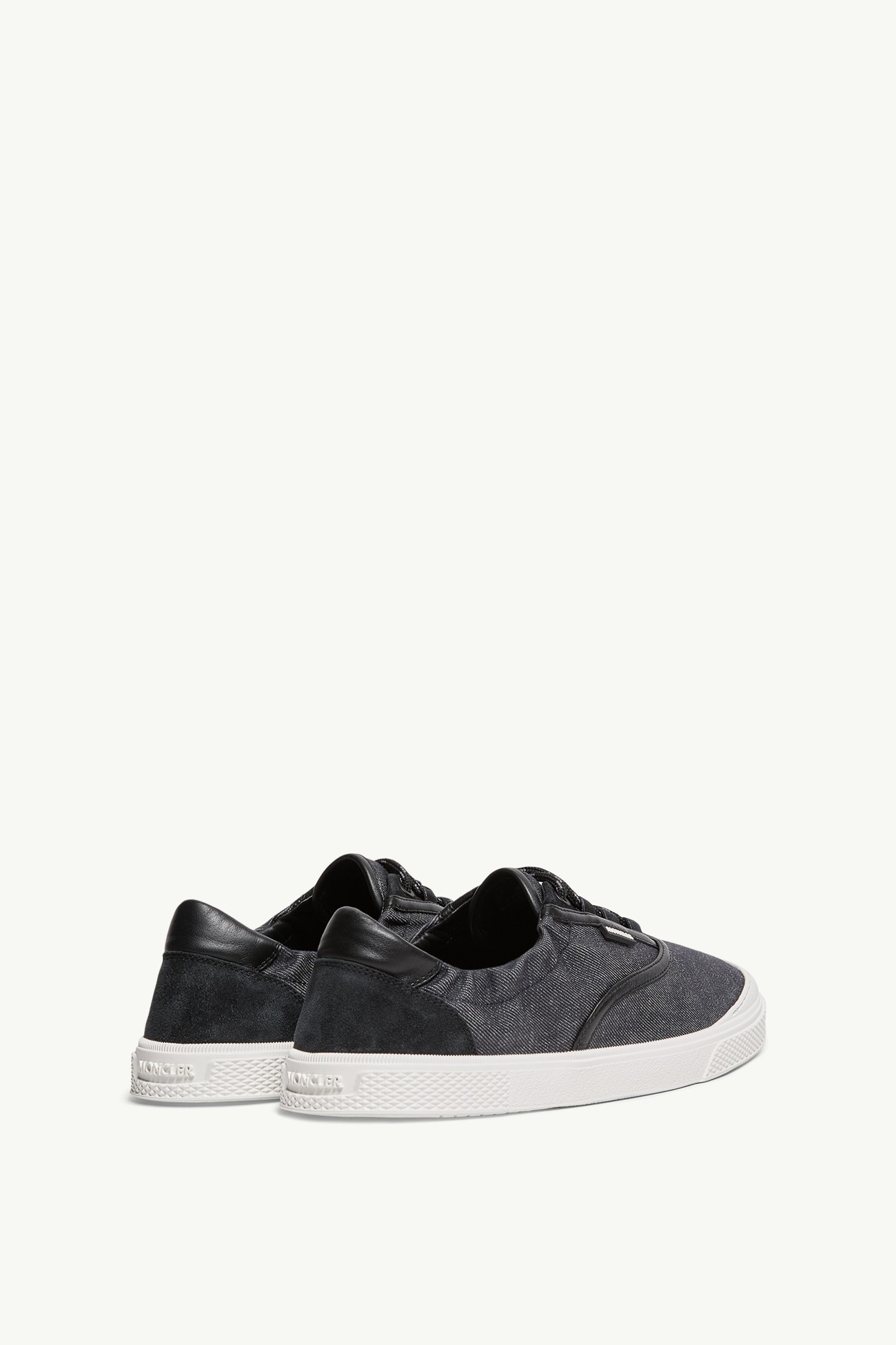 Sneaker Vera Leisure in denim Donna Blu Scuro Moncler 5