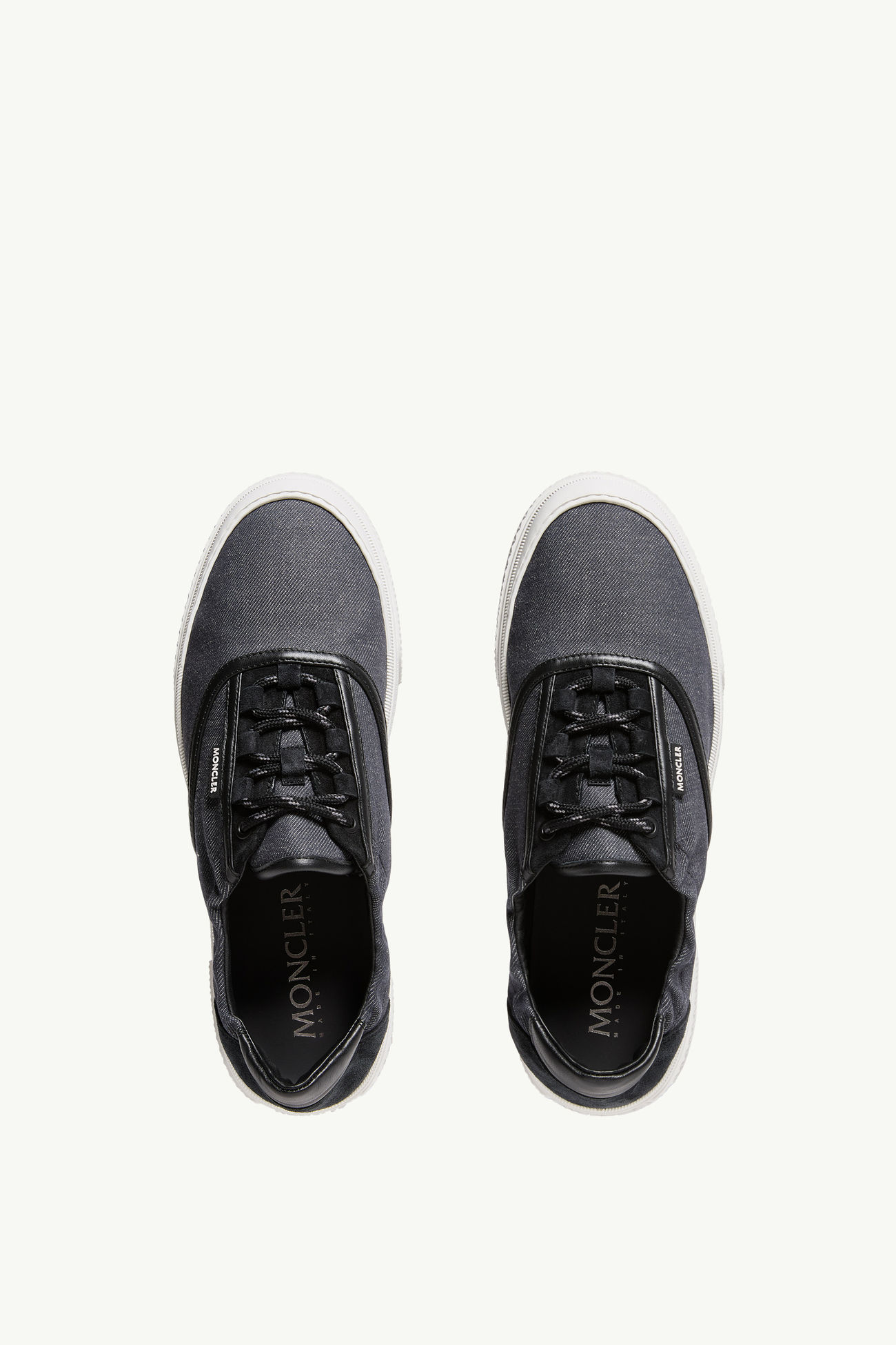 Vera Leisure Sneakers aus Denim Damen Dunkelblau Moncler 5