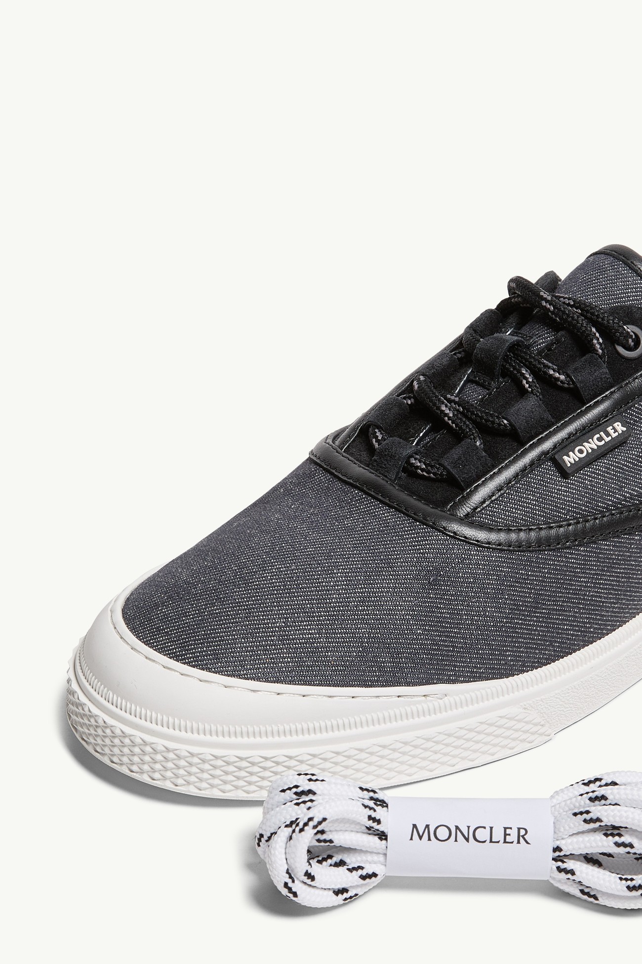 Sneakers Vera Leisure en denim Femmes Bleu foncé Moncler 9