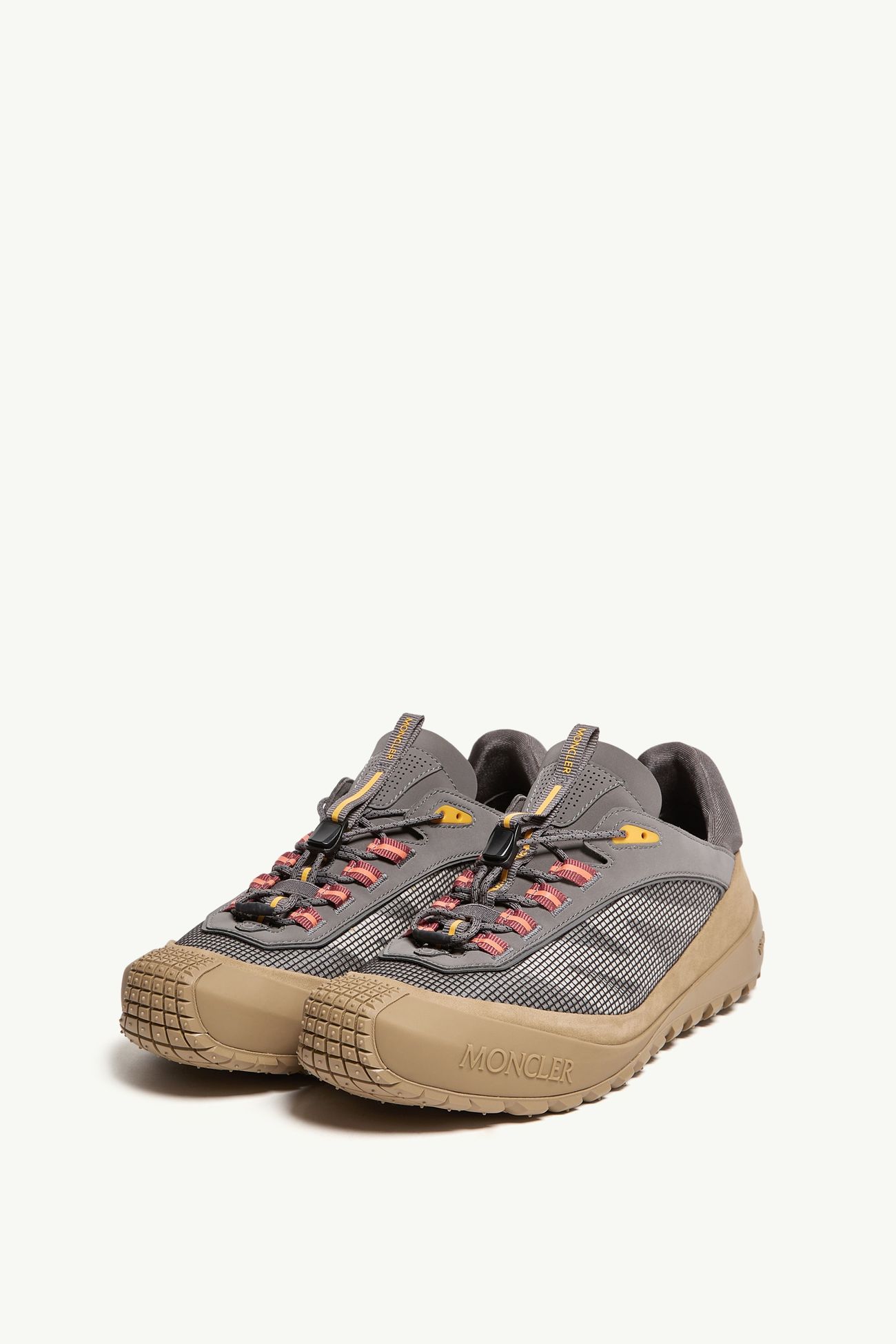 Trailgrip LP Suede & Nubuck Sneaker Women Gray Moncler 3