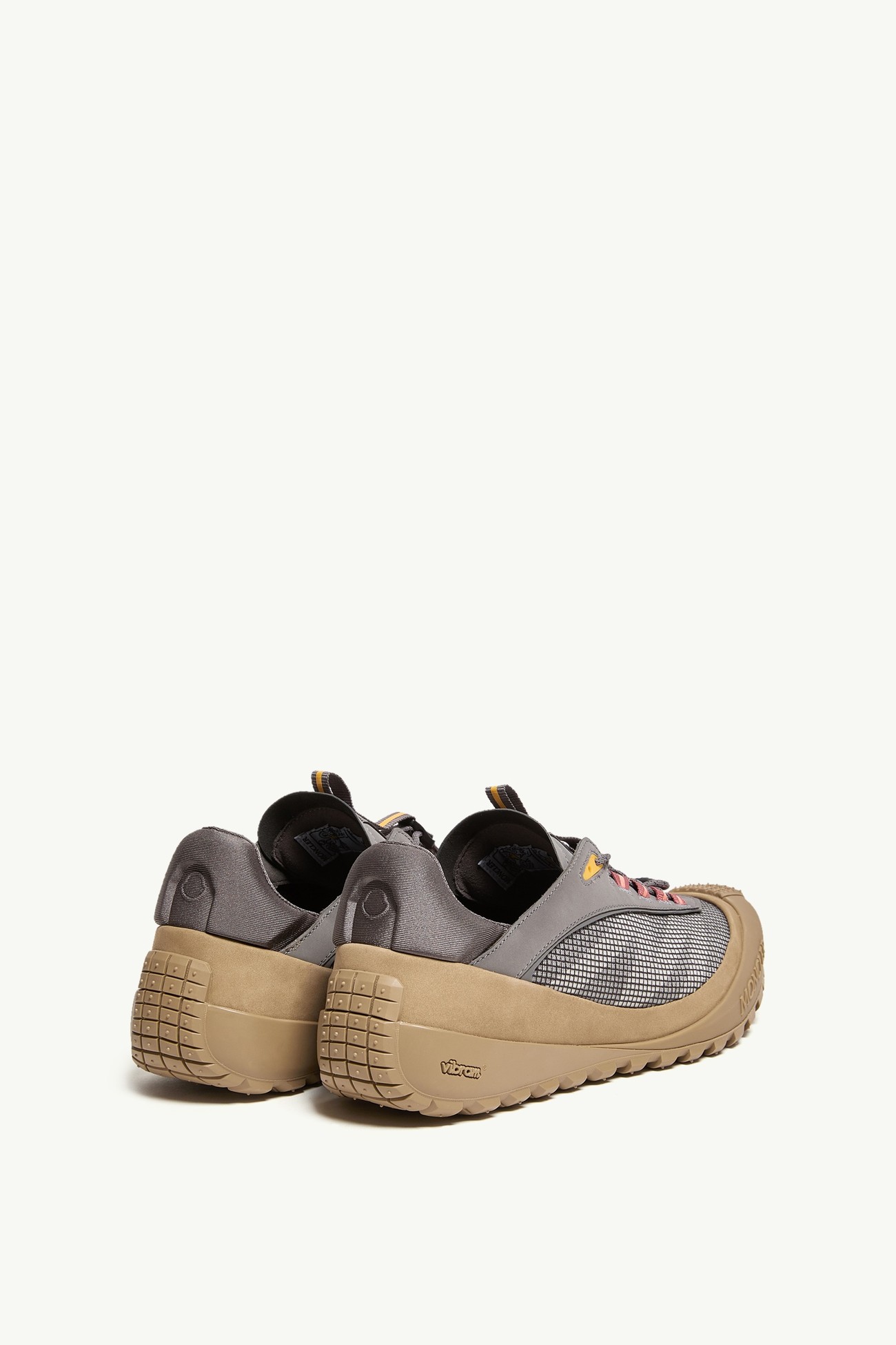Trailgrip LP Suede & Nubuck Trainer Women Gray Moncler 4