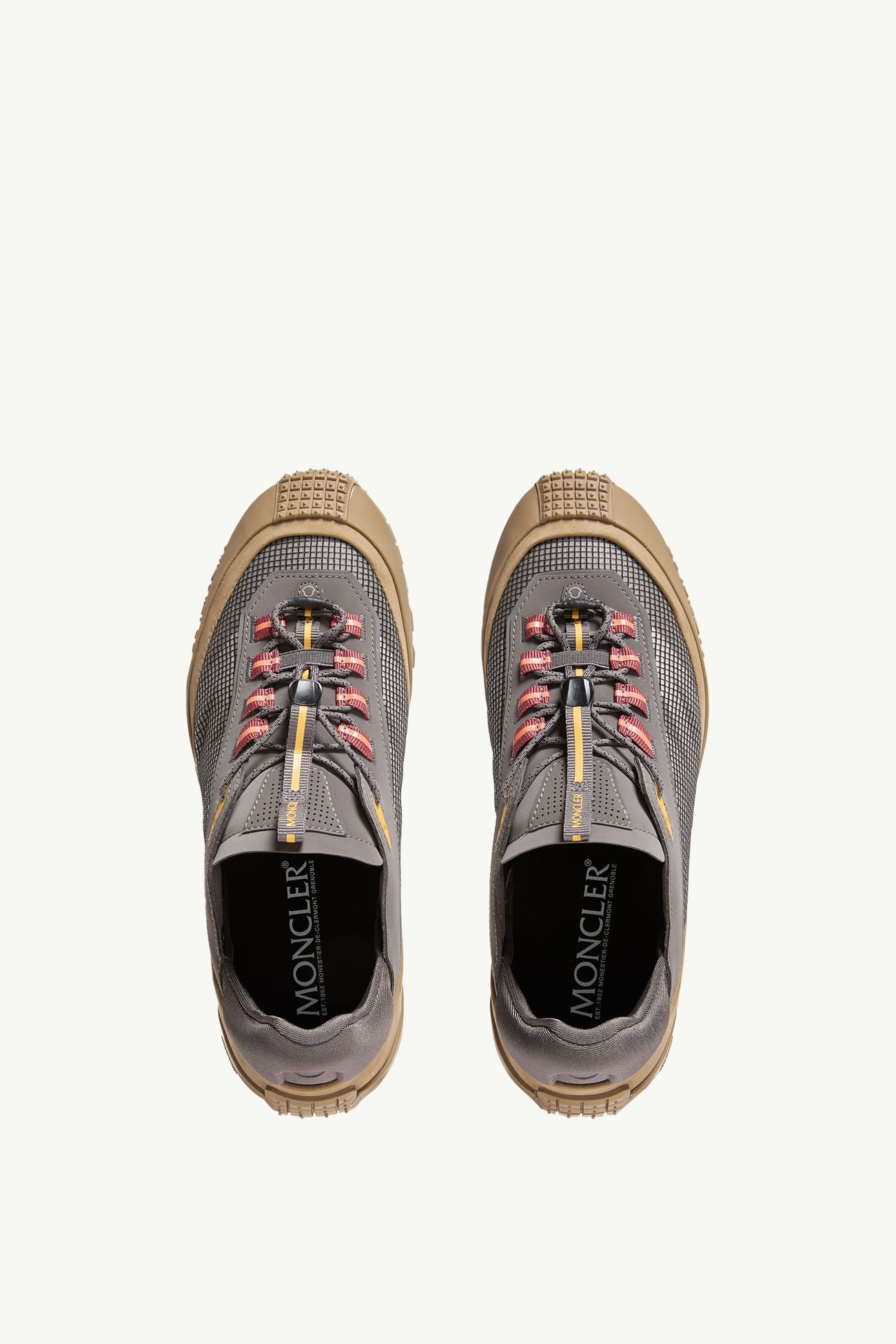 Trailgrip LP Suede & Nubuck Trainer Women Gray Moncler 5