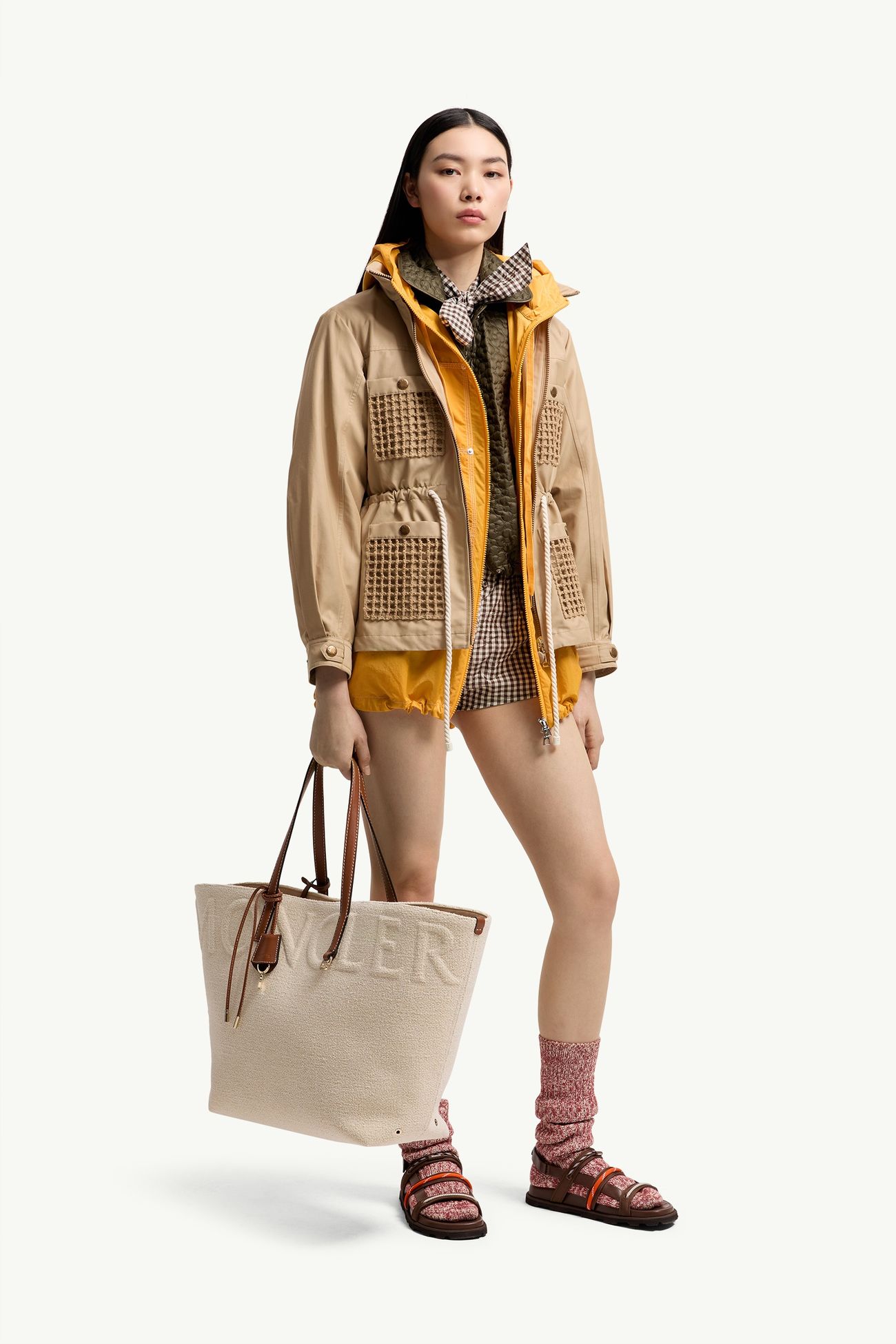 Very Terry Tote Bag Women White Moncler 1