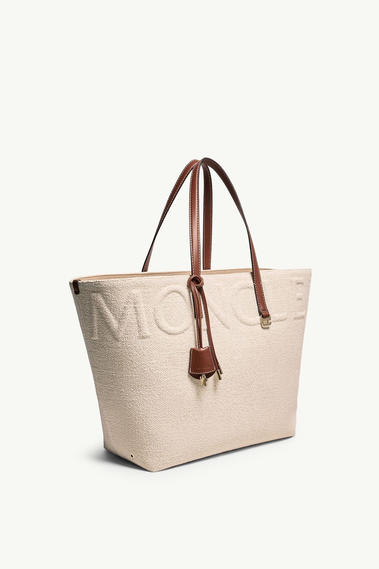 Very Tragetasche aus Frottee Damen Weiß Moncler 2