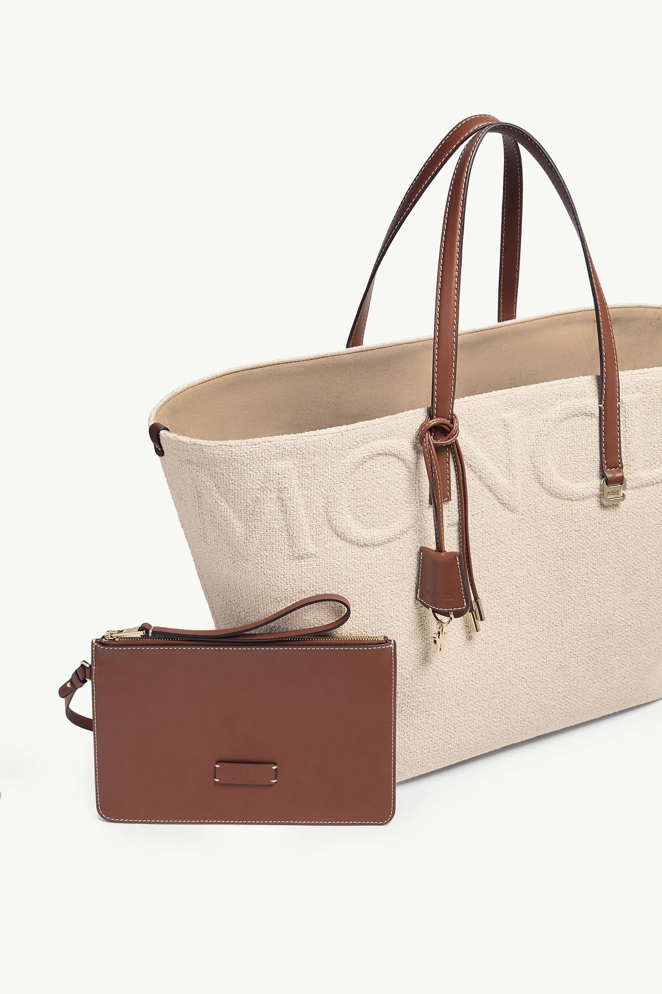 Very Terry Tote Bag Women White Moncler 4