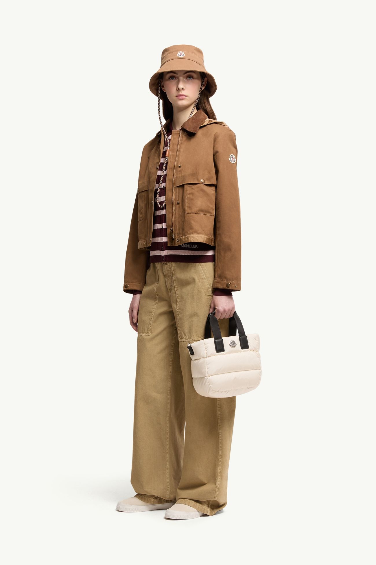 Caradoc ミニトートバッグ レディース ホワイト Moncler 1