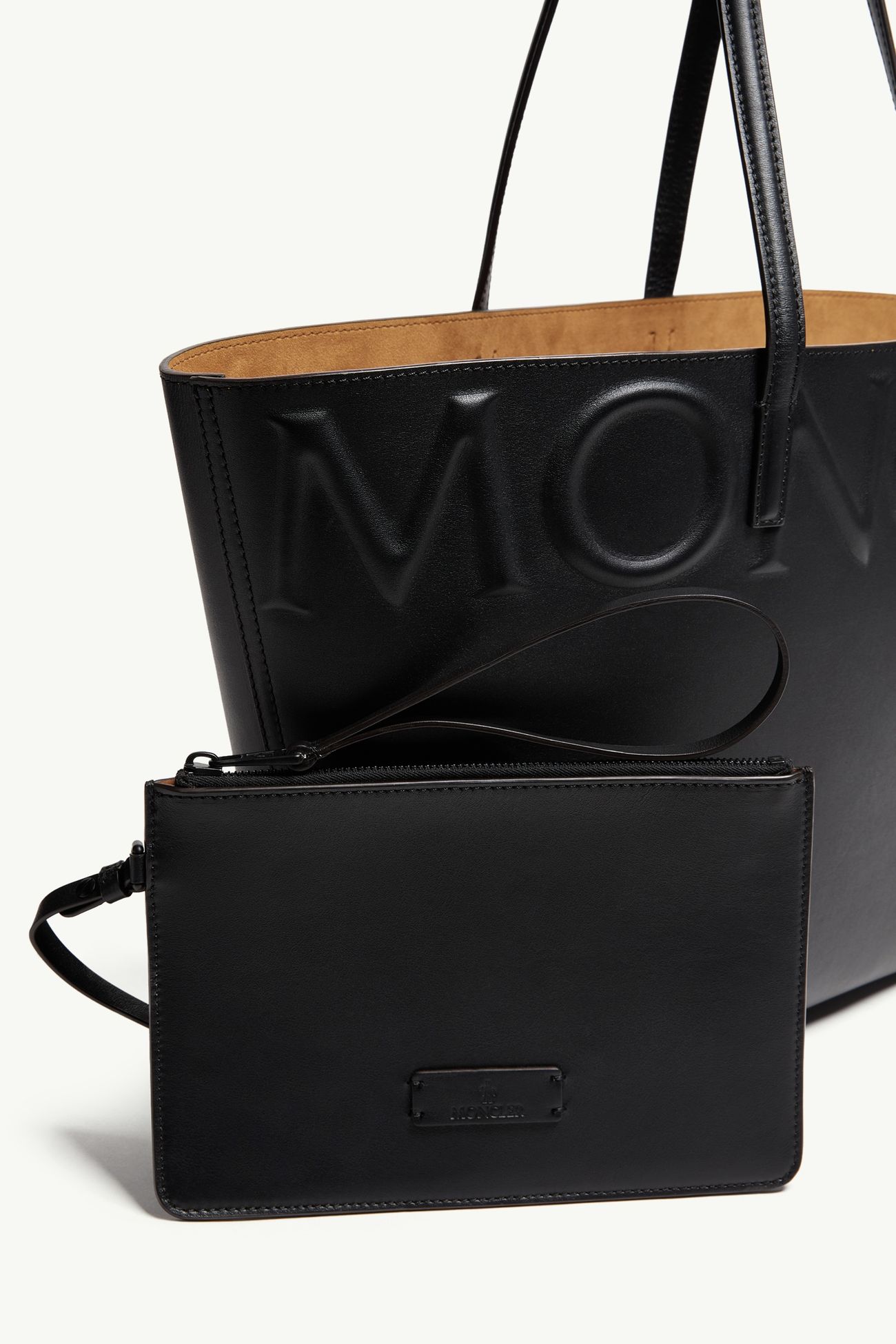 Very Small Tote Bag Women Black Moncler 4