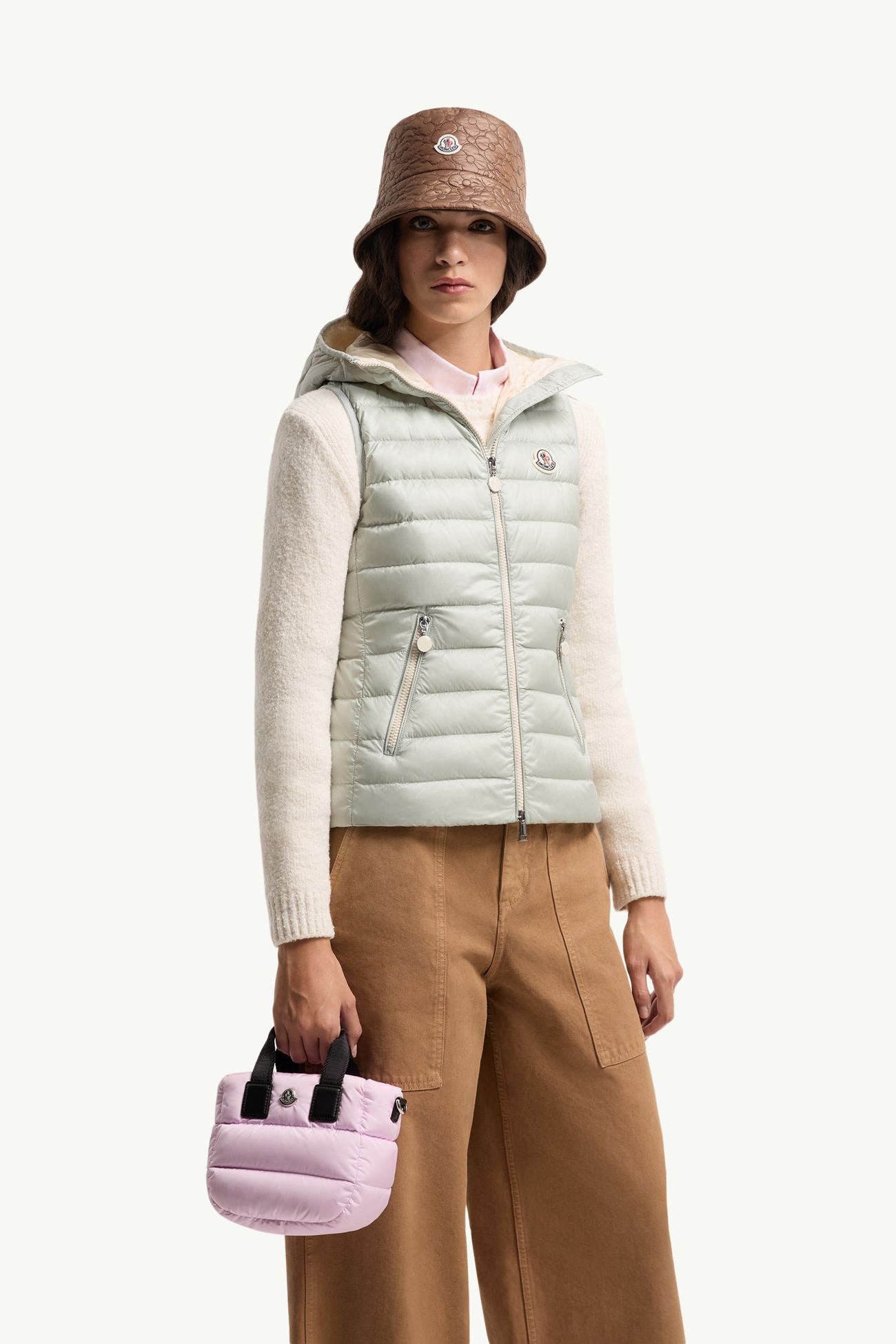 Micro Caradoc トートバッグ レディース ライトピンク Moncler 1