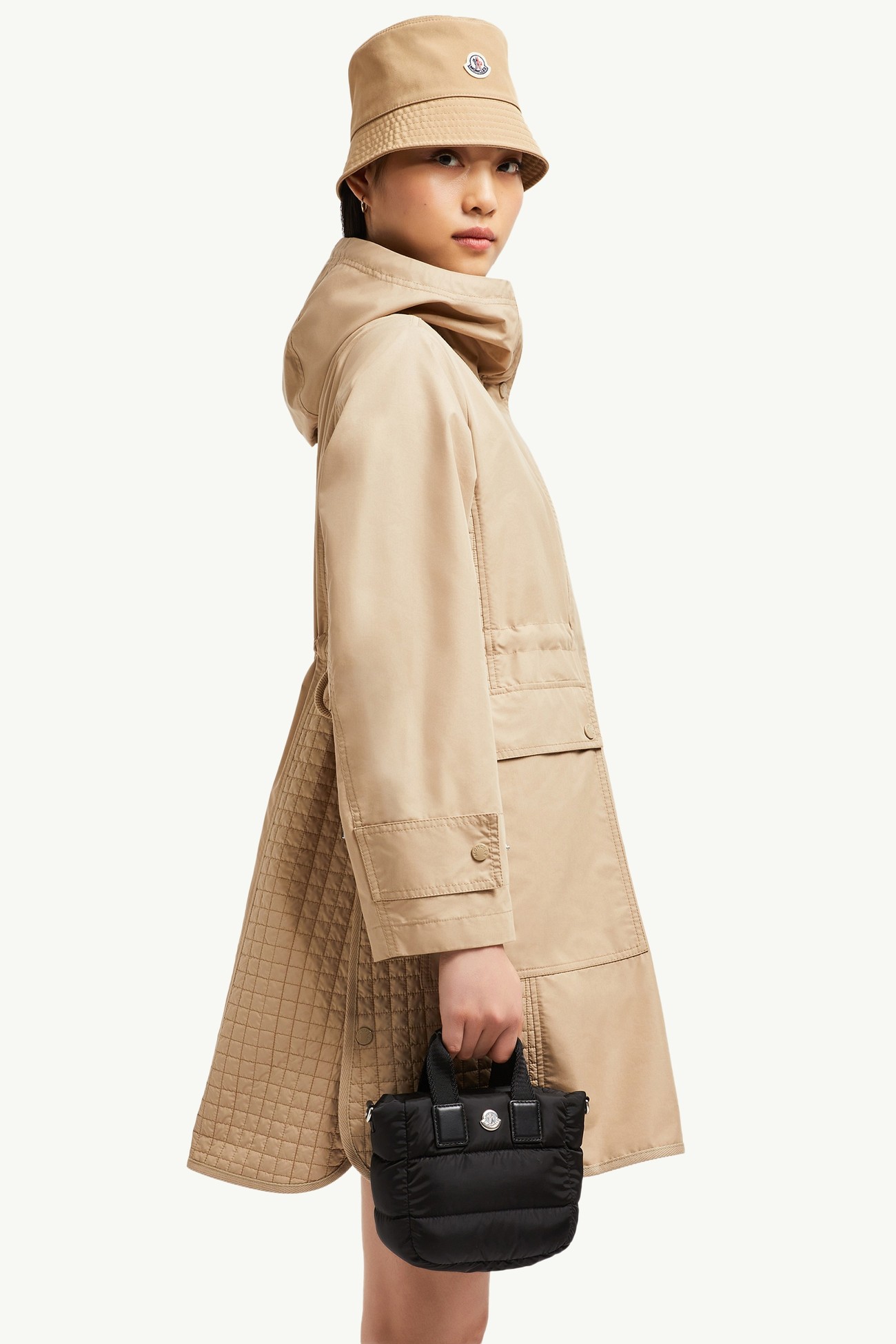 Micro Caradoc Tote Bag Damen Schwarz Moncler 1