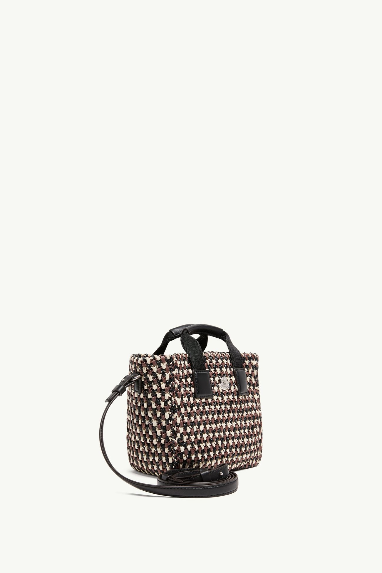 Micro Caradoc女士托特包 女士 白色 & 棕色 Moncler 2