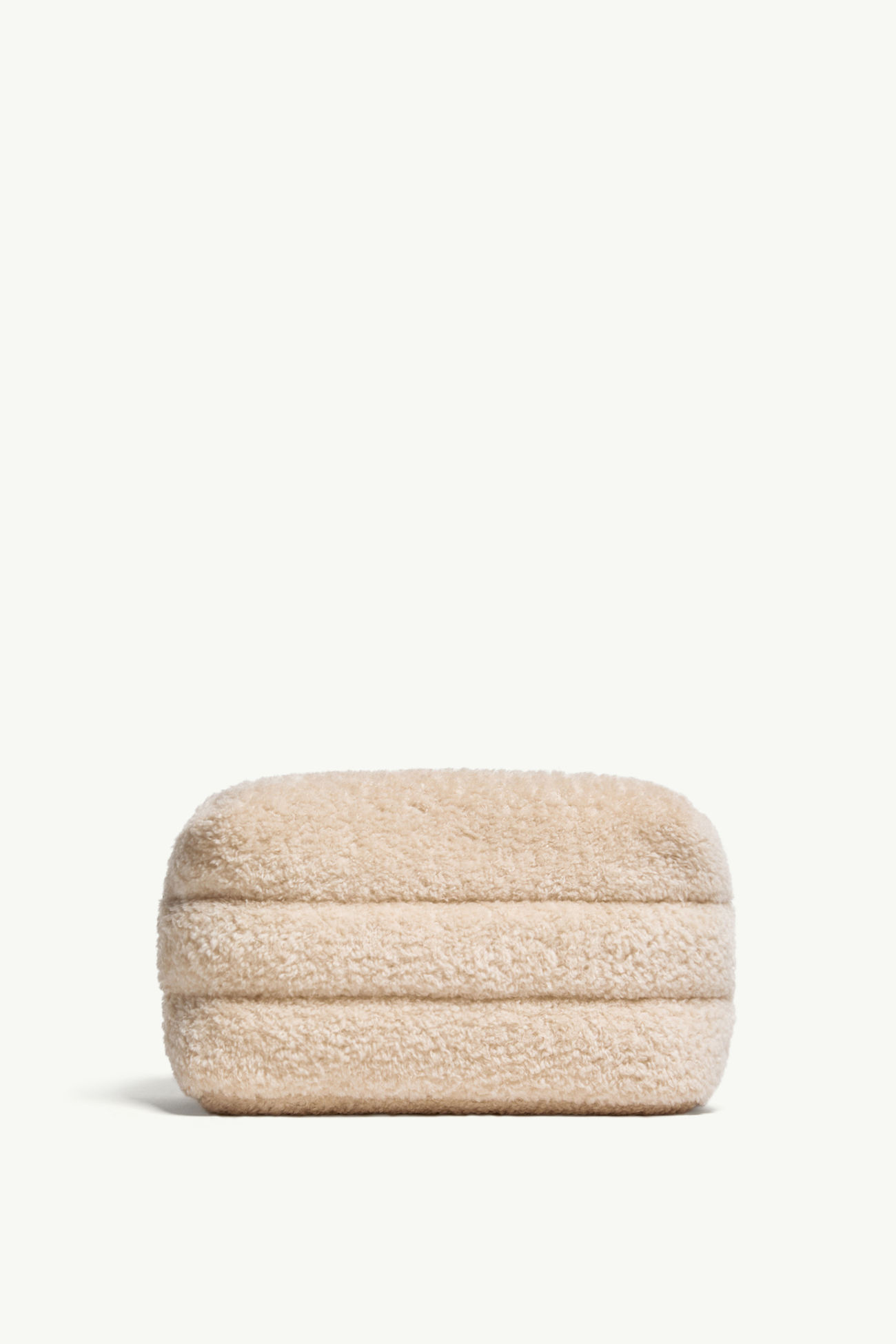 Trousse de toilette en teddy Caradoc Femmes Blanc Ivoire Moncler 2