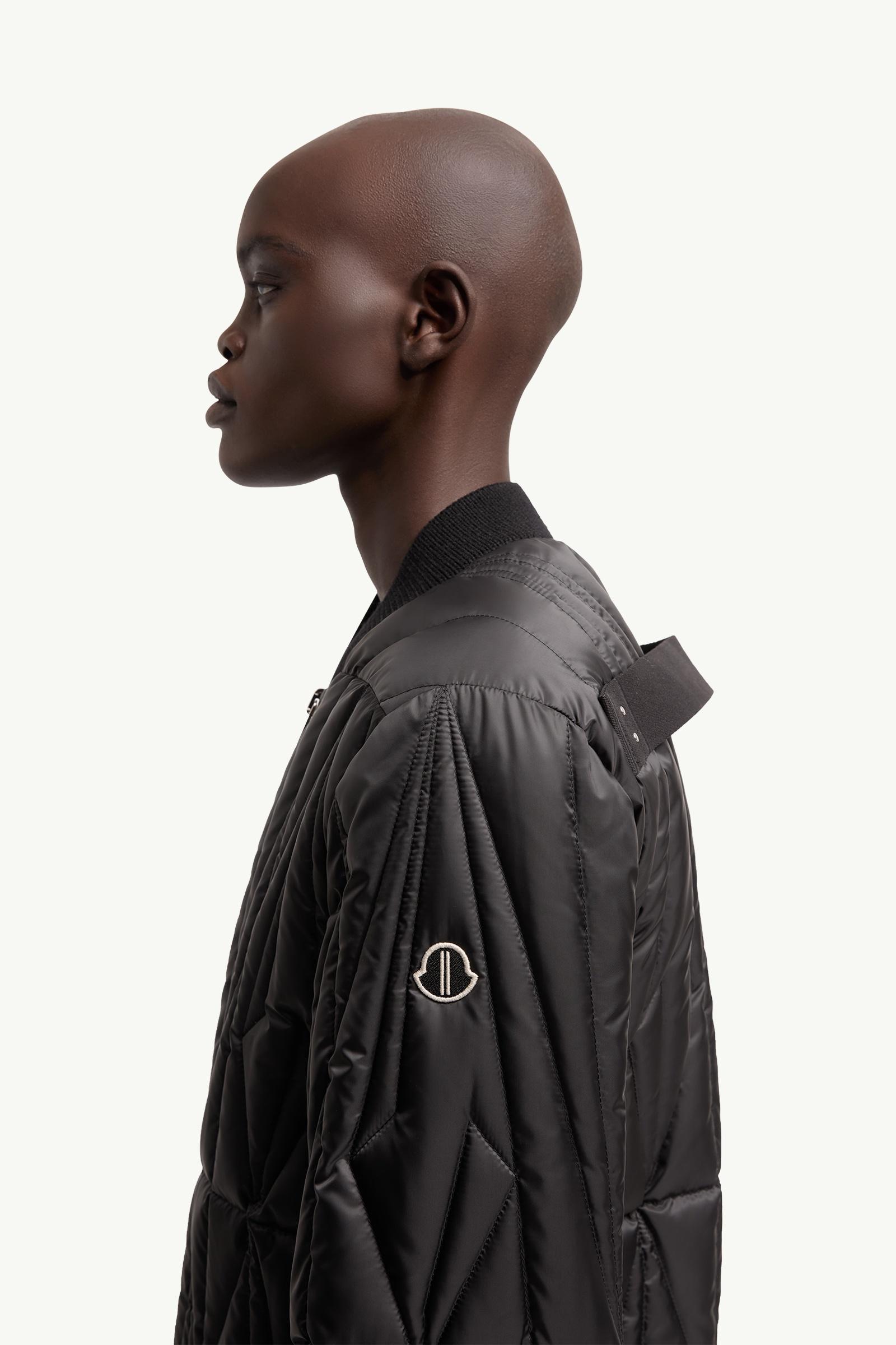 モンクレール MONCLER Rick Owens GEOCAMO ダウンジャケット Black Moncler + Rick Owens Geocamo Flight Down Bomber Jacket