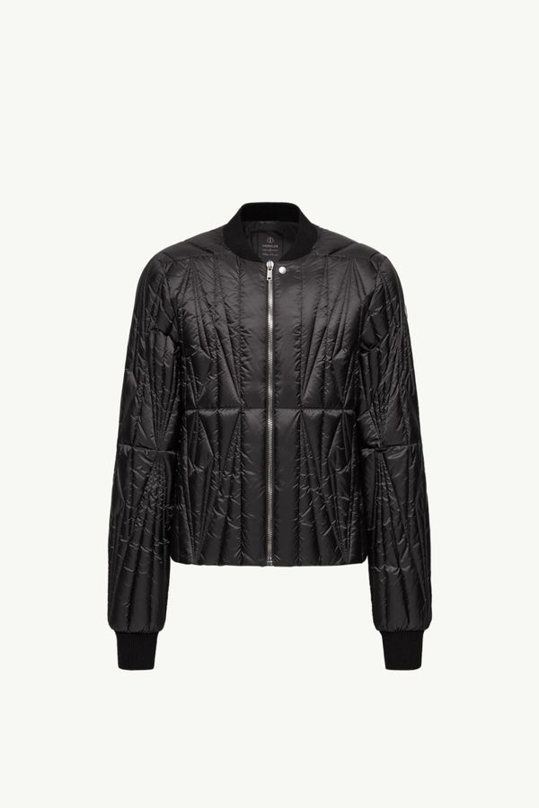 Moncler + Rick Owens Geocamo Flight Down Bomber Jacket Gender Neutral Black Moncler 0