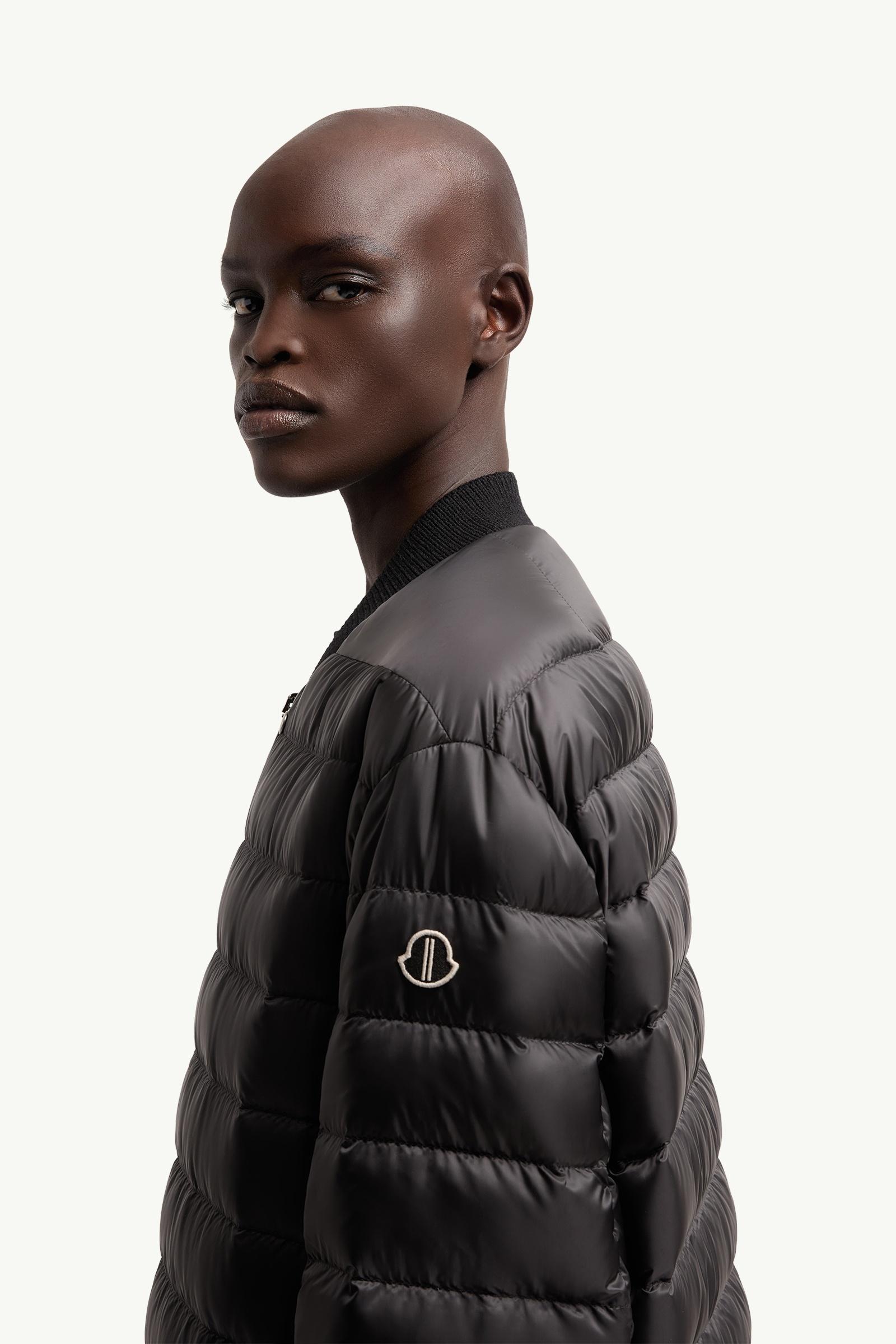 Black Moncler + Rick Owens Flight Down Parka Jacket - Long Down