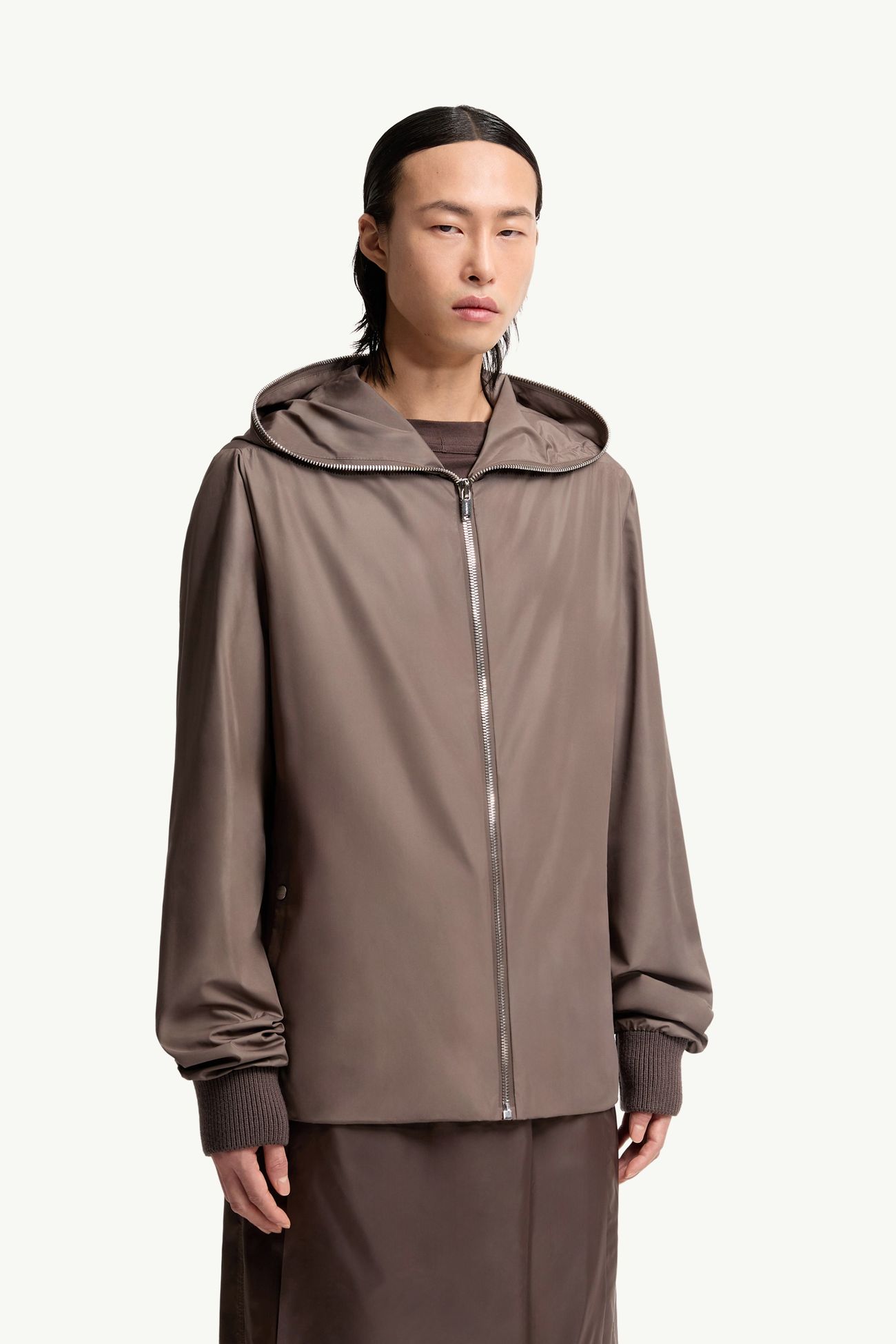 Moncler + Rick Owens Ziplock Jacke Genderneutral Taupe Moncler 5