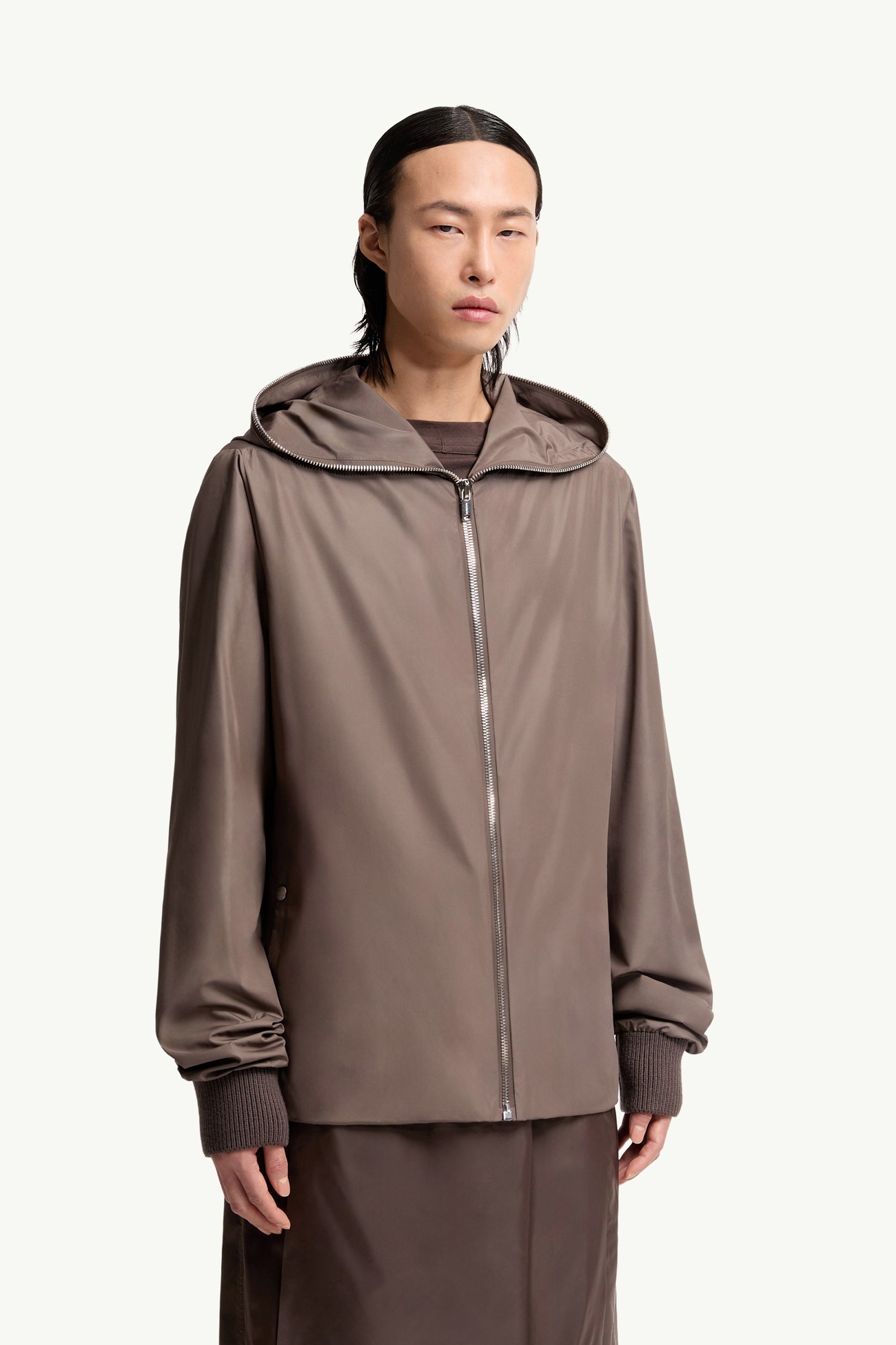 Moncler + Rick Owens Ziplock外套 中性 灰啡色 Moncler 5