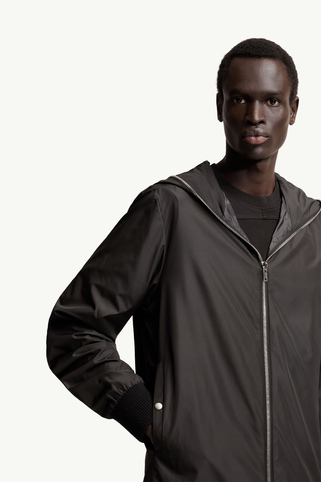 Moncler + Rick Owens Ziplock 윈드브레이커 젠더 뉴트럴 블랙 Moncler 8