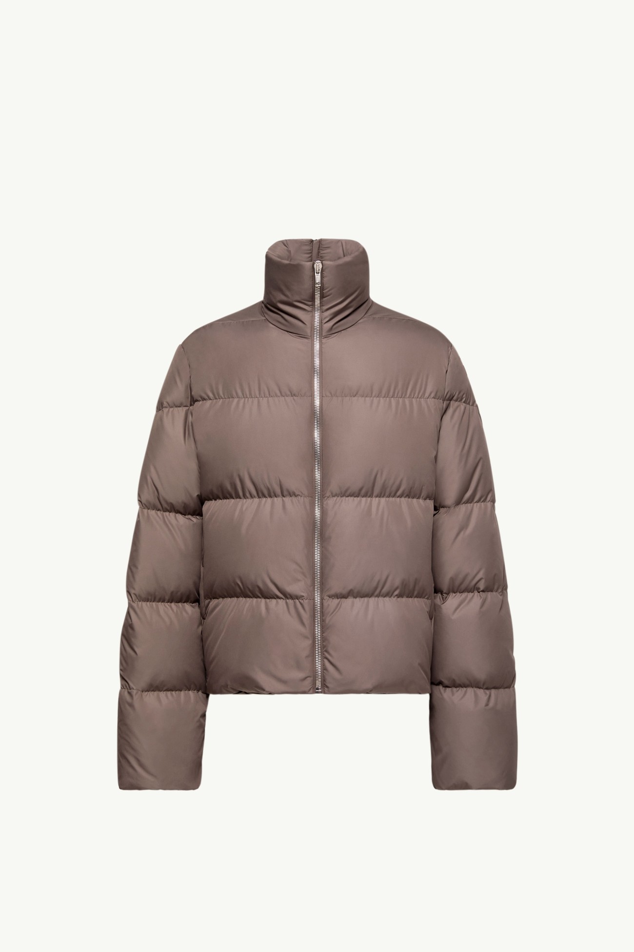Moncler + Rick Owens Cyclopic Short Down Jacket Gender Neutral Taupe Moncler 0