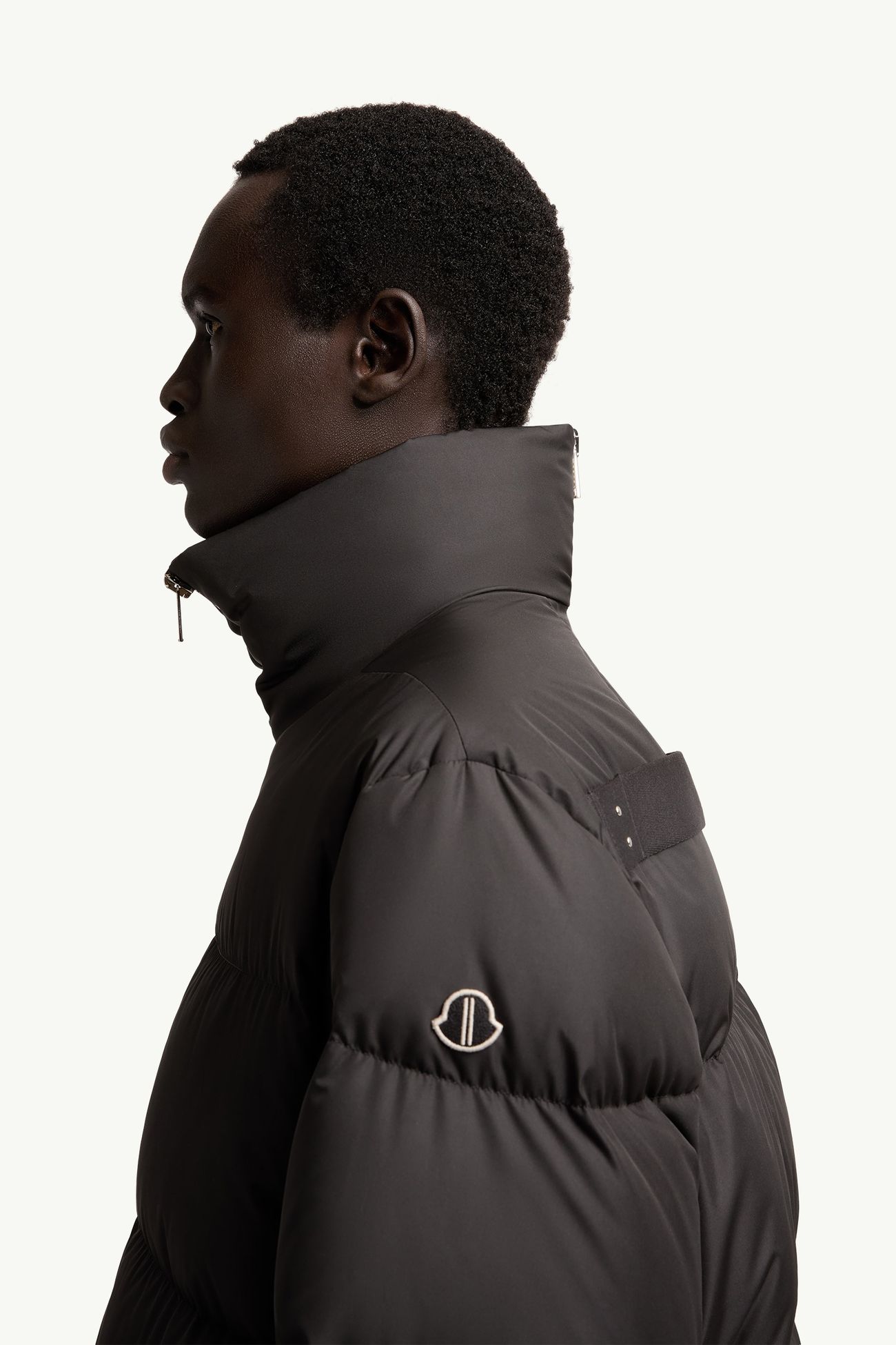 Moncler + Rick Owens Cyclopic Short Down Jacket Gender Neutral Black Moncler 3