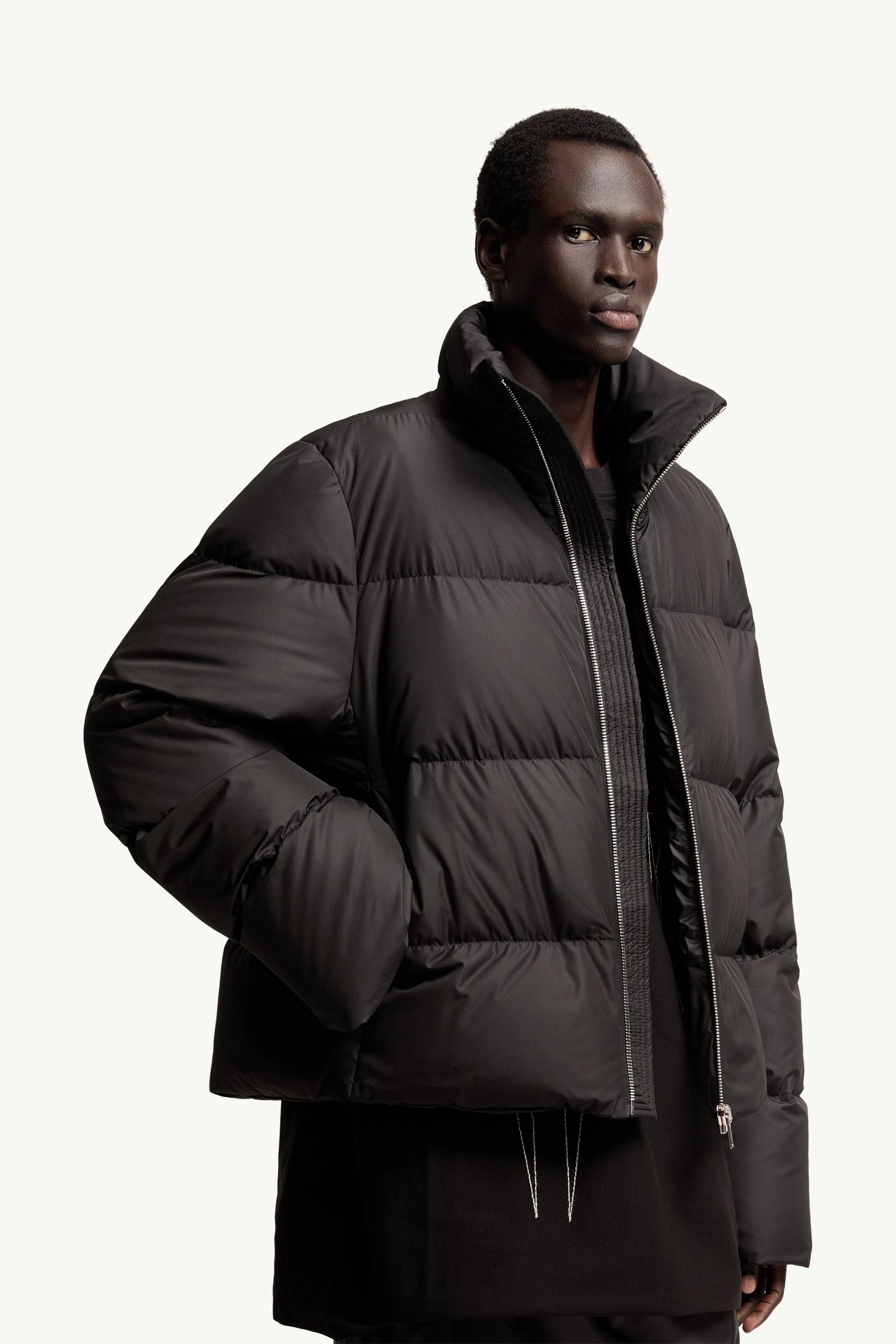 Black Moncler + Rick Owens Cyclopic Short Down Jacket - Short Down