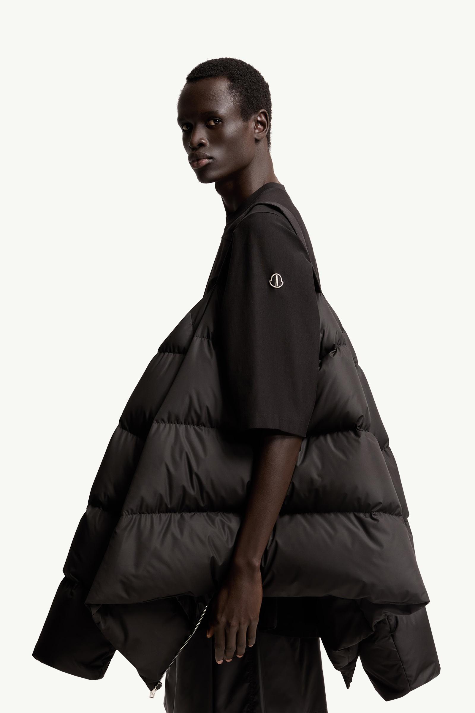 Black Moncler + Rick Owens Cyclopic Short Down Jacket - Short Down