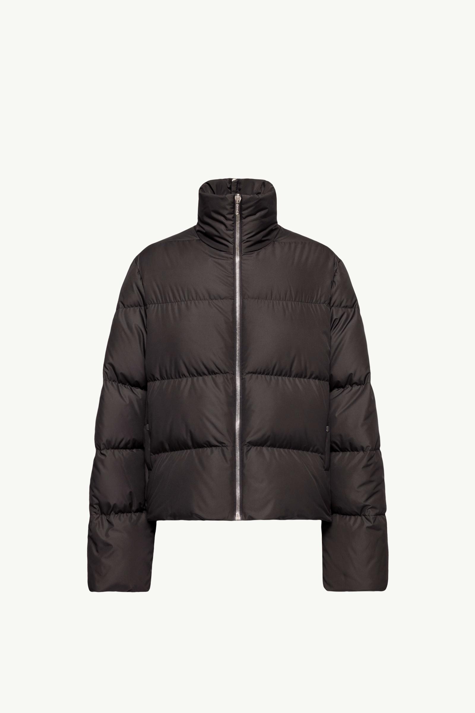 Moncler + Rick Owens Cyclopic ショートダウンジャケット ジェンダーニュートラル ブラック Moncler