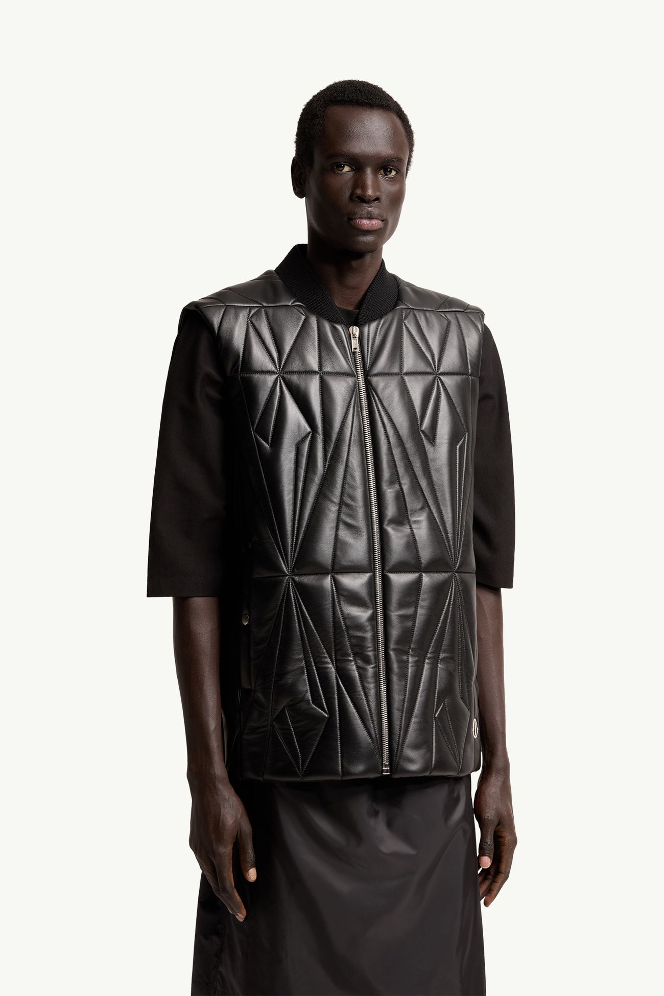 Gilet In Nappa Geocamo Flight Moncler + Rick Owens Gender Neutral Nero Moncler 5