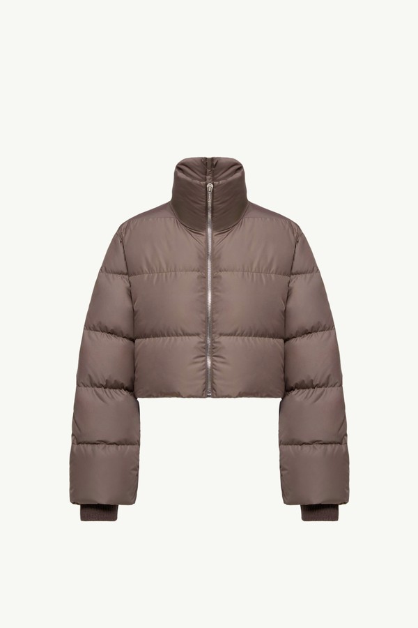 Moncler + Rick Owens Cyclopic短身羽絨外套 中性 灰啡色 Moncler 0