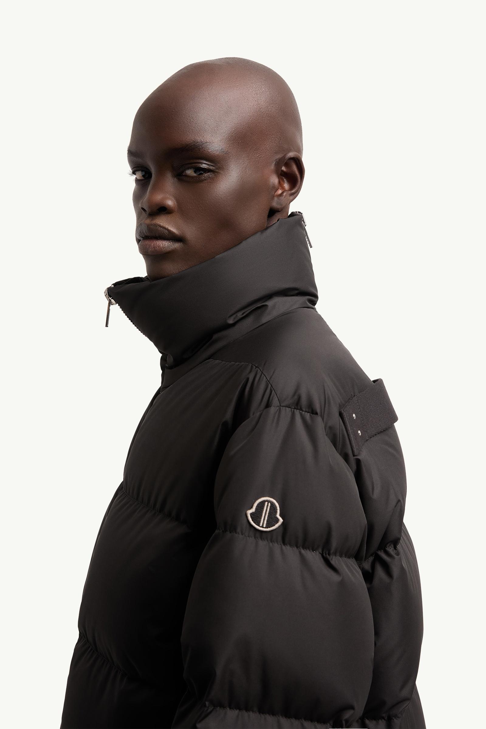 Black Moncler + Rick Owens Cyclopic Short Down Jacket - for