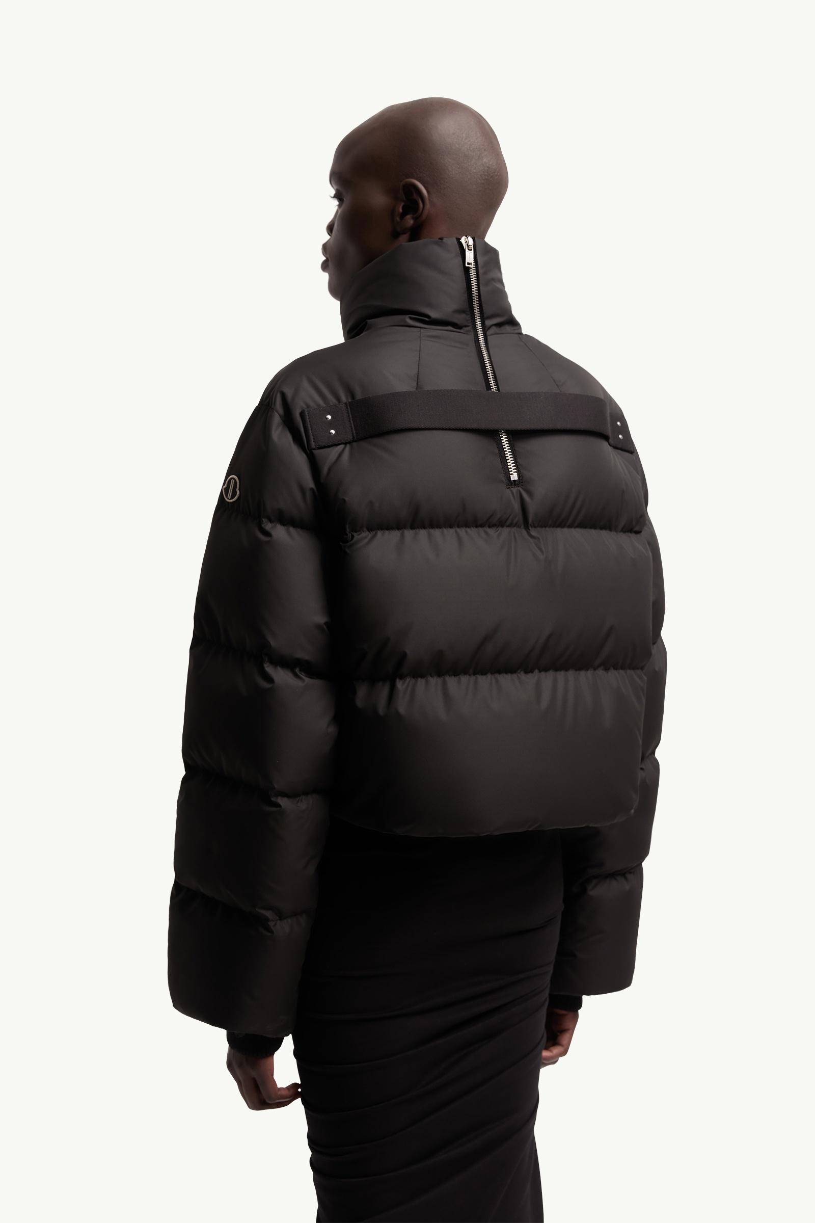 Black Moncler + Rick Owens Cyclopic Short Down Jacket - for