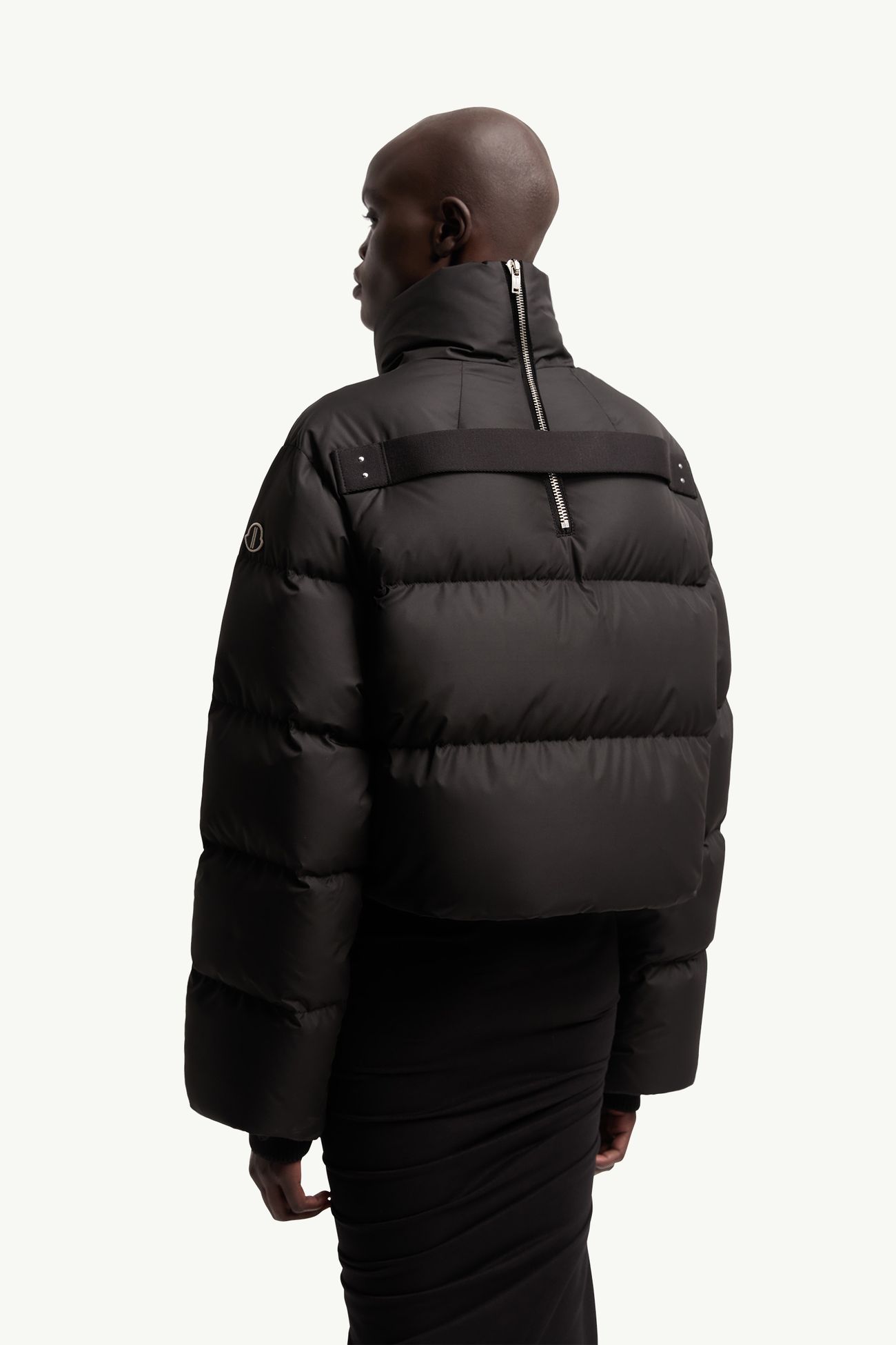 Moncler + Rick Owens Cyclopic Short Down Jacket Gender Neutral Black Moncler 6