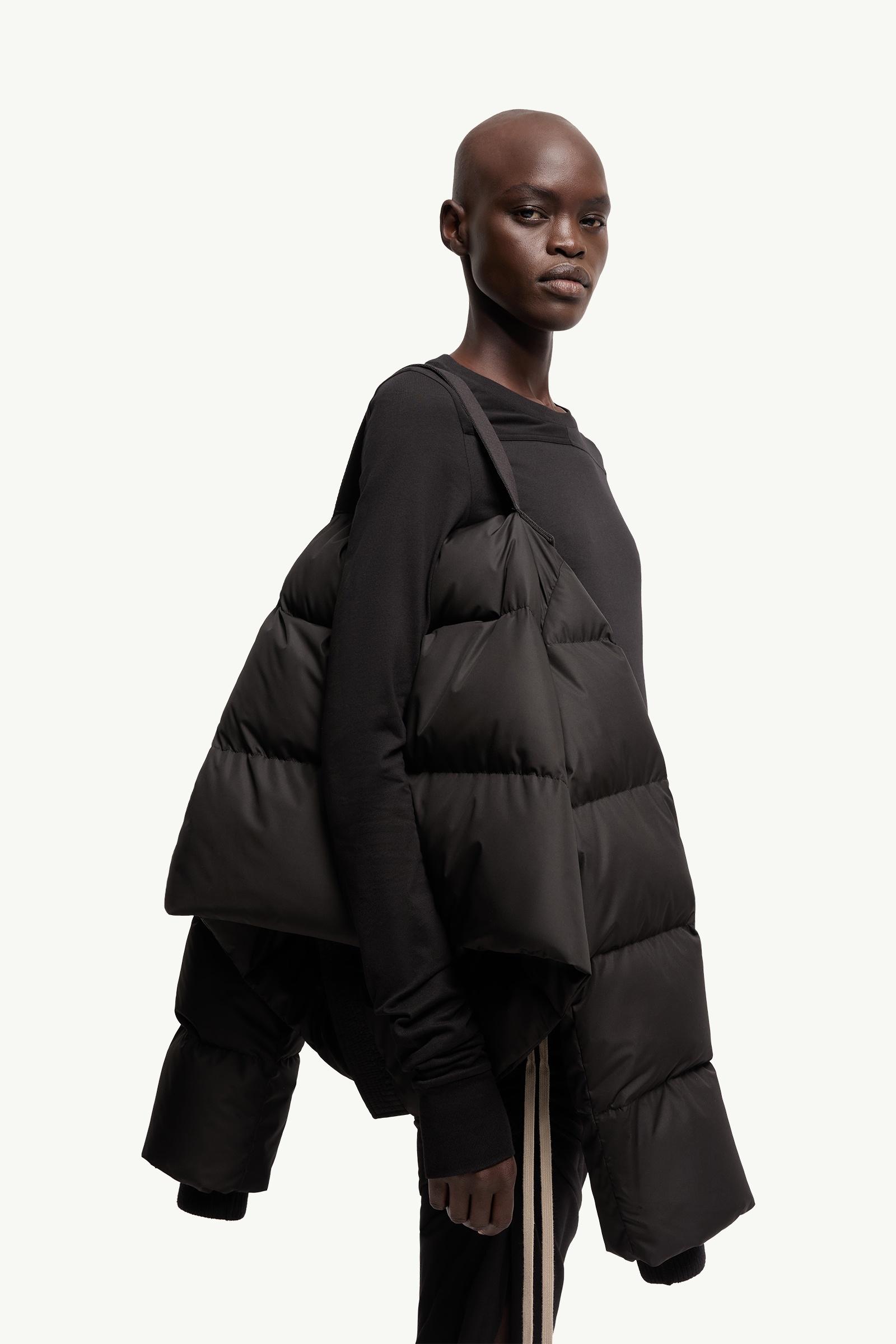 Black Moncler + Rick Owens Cyclopic Short Down Jacket - Short Down