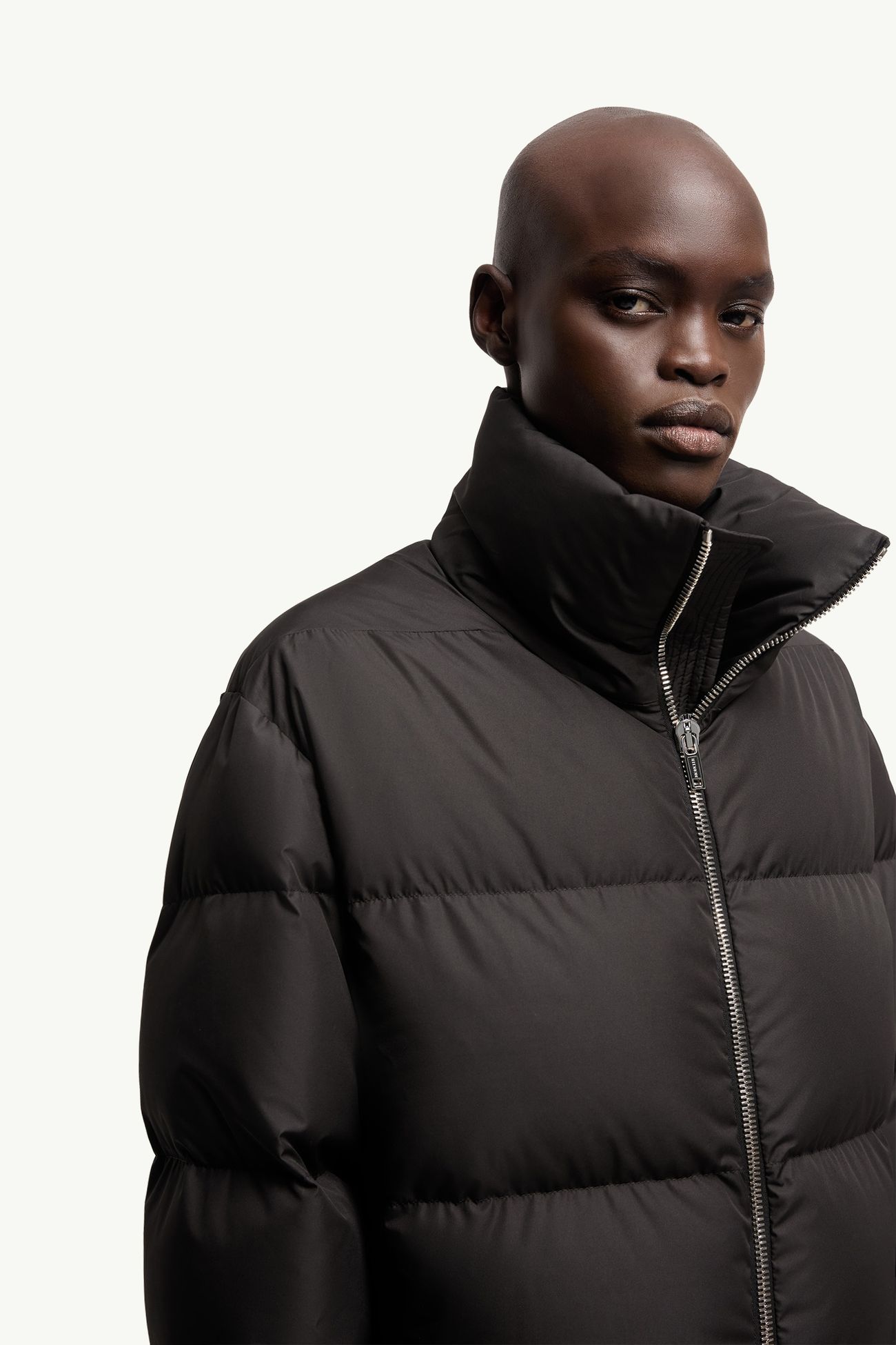 Doudoune courte Moncler + Rick Owens Cyclopic Mixte Noir Moncler 8